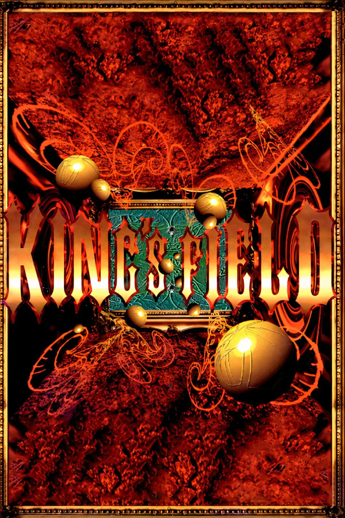 Hình ảnh trong game hoặc bìa đĩa King's Field, tựa game RPG của FromSoftware trên PS1