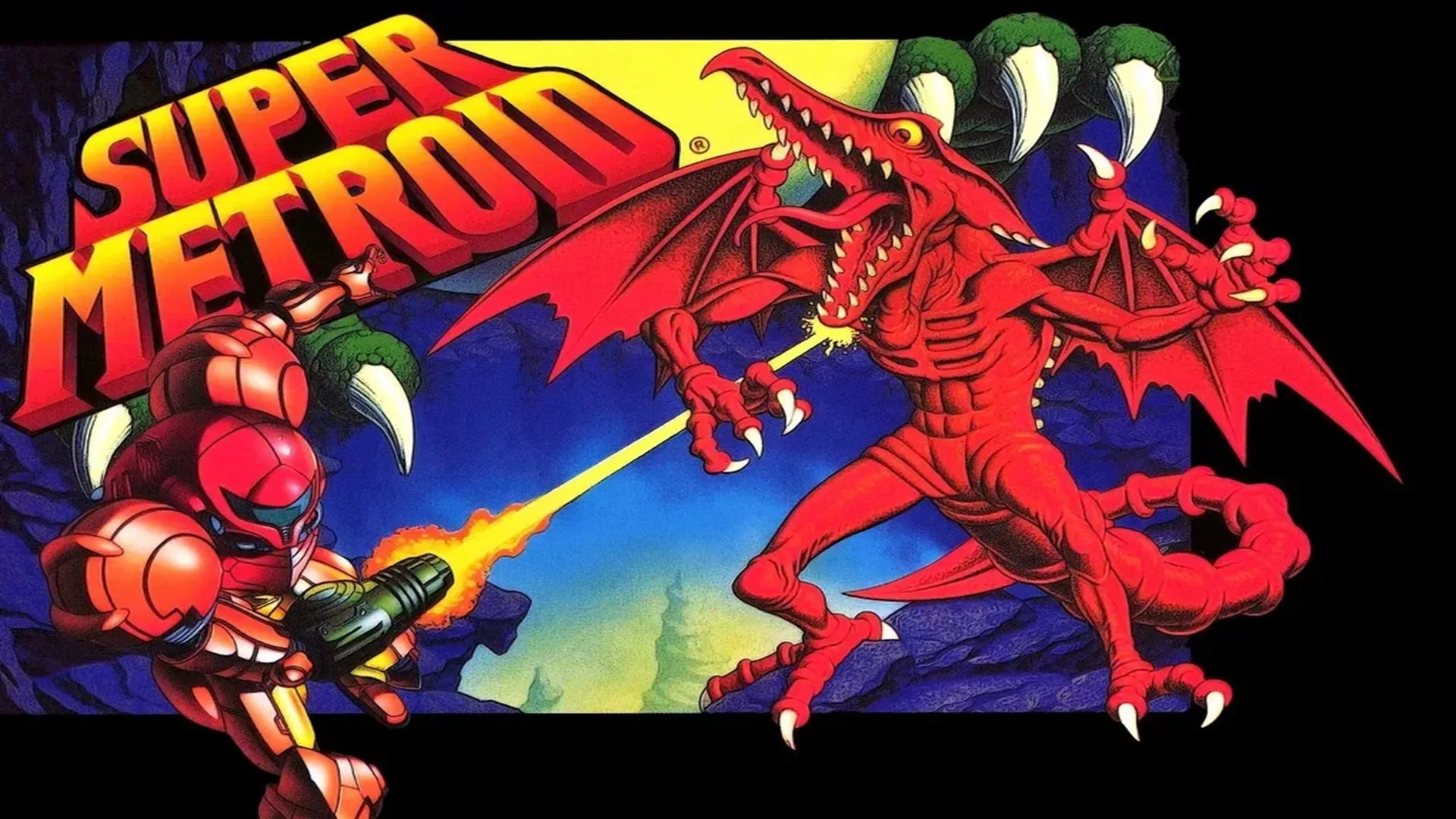 Hộp đĩa Super Metroid trên Super Nintendo, tượng đài của thể loại Metroidvania và được đánh giá là game kinh điển.