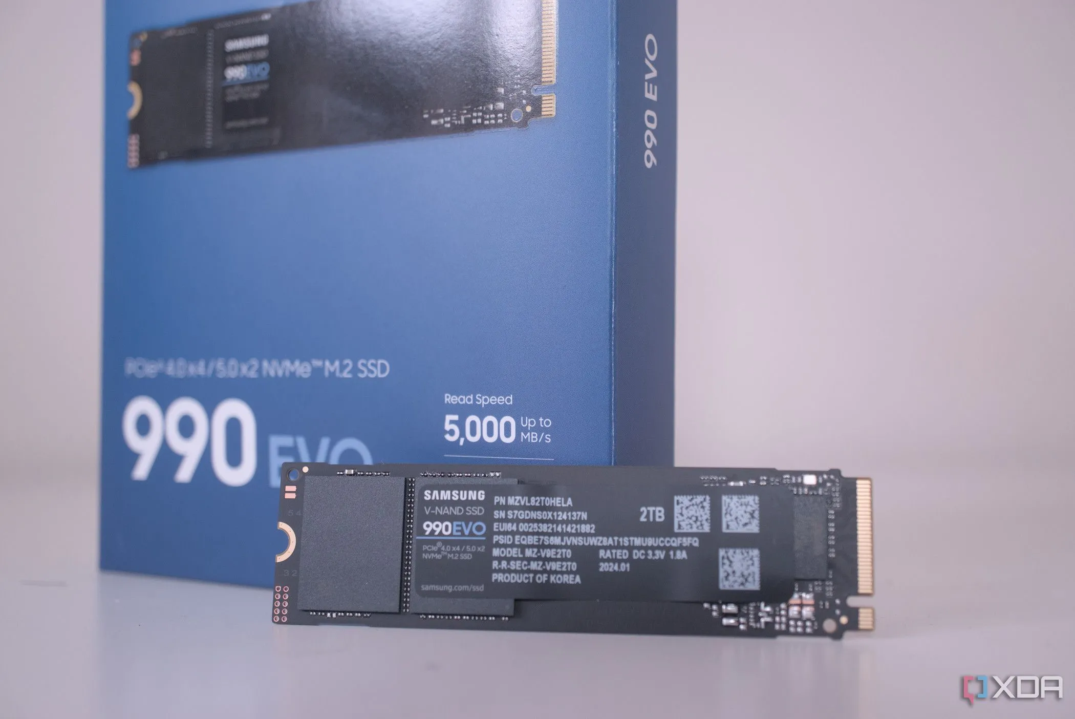 Hộp đựng ổ cứng SSD Samsung 990 Evo M.2 NVMe tốc độ cao