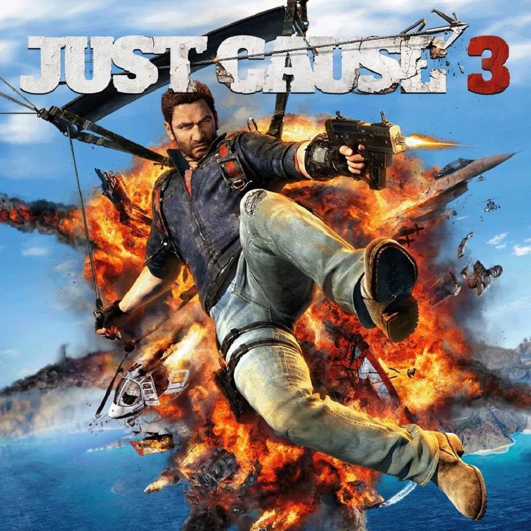 Just Cause 3 là game bắn súng thế giới mở nổi tiếng với khả năng hủy diệt môi trường rộng lớn và các công cụ gây hỗn loạn.
