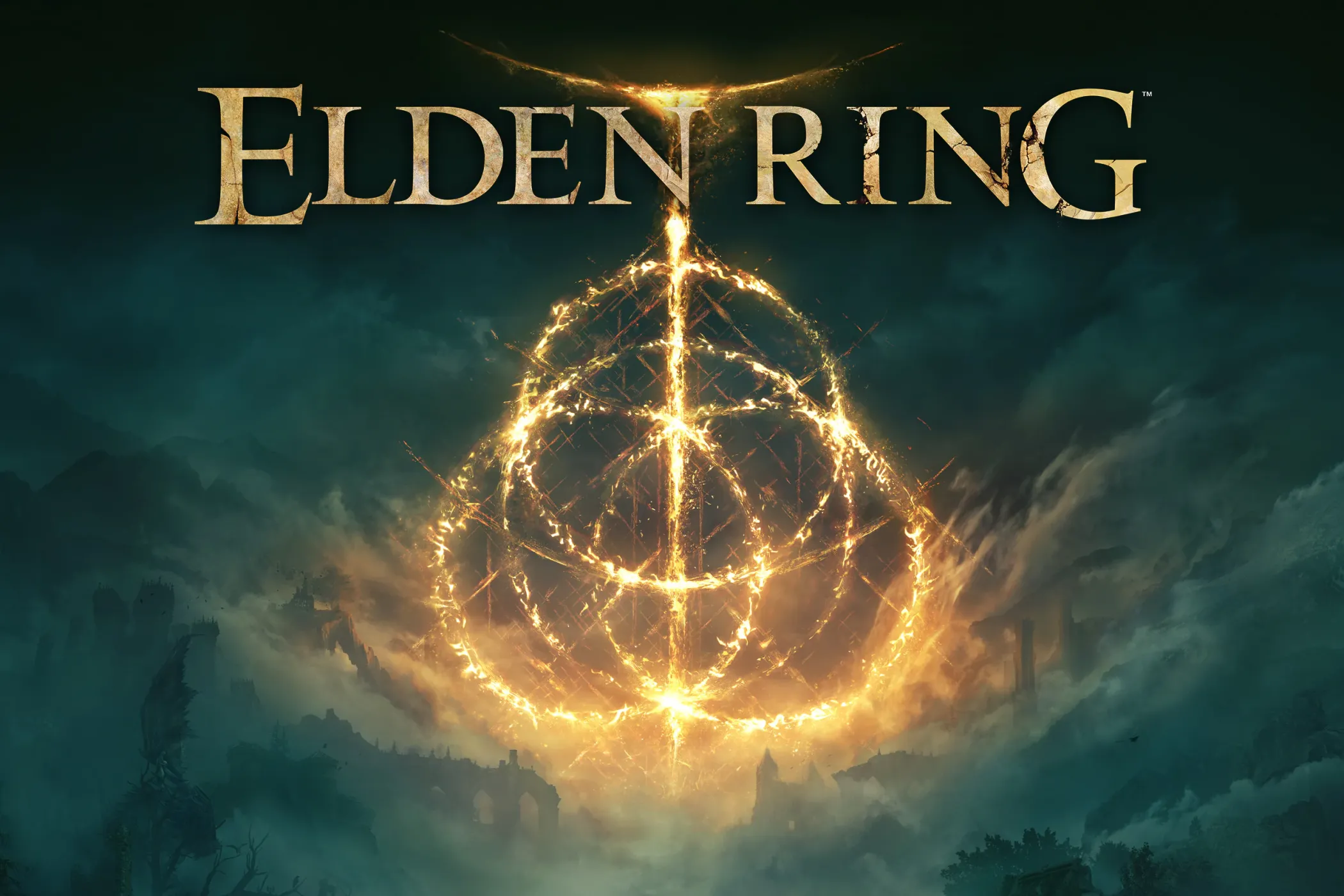 Khung cảnh hùng vĩ và đầy thử thách trong thế giới mở của Elden Ring, một tựa game đình đám từ FromSoftware