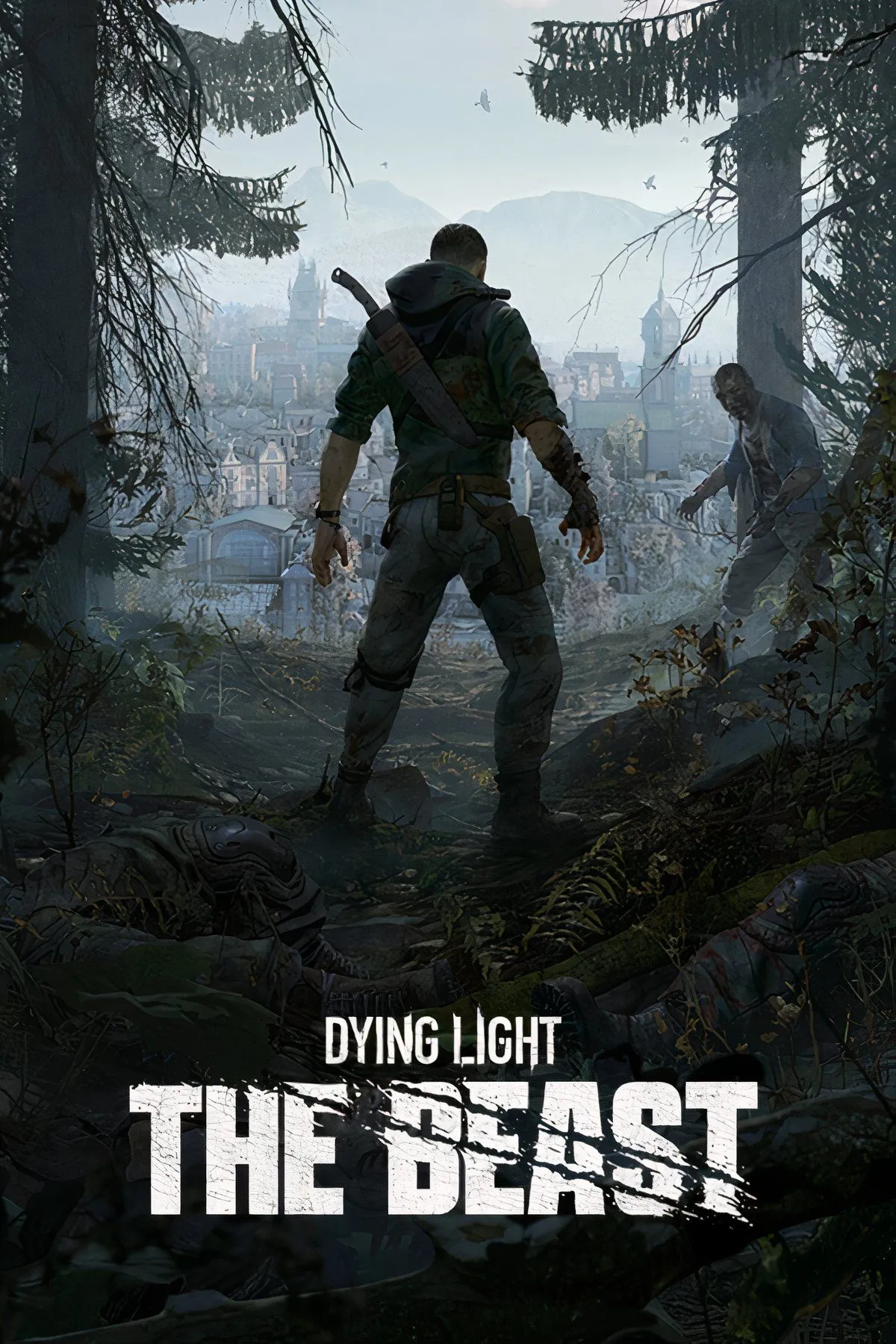 Kyle Crane với các vết thương và sức mạnh zombie trong Dying Light: The Beast