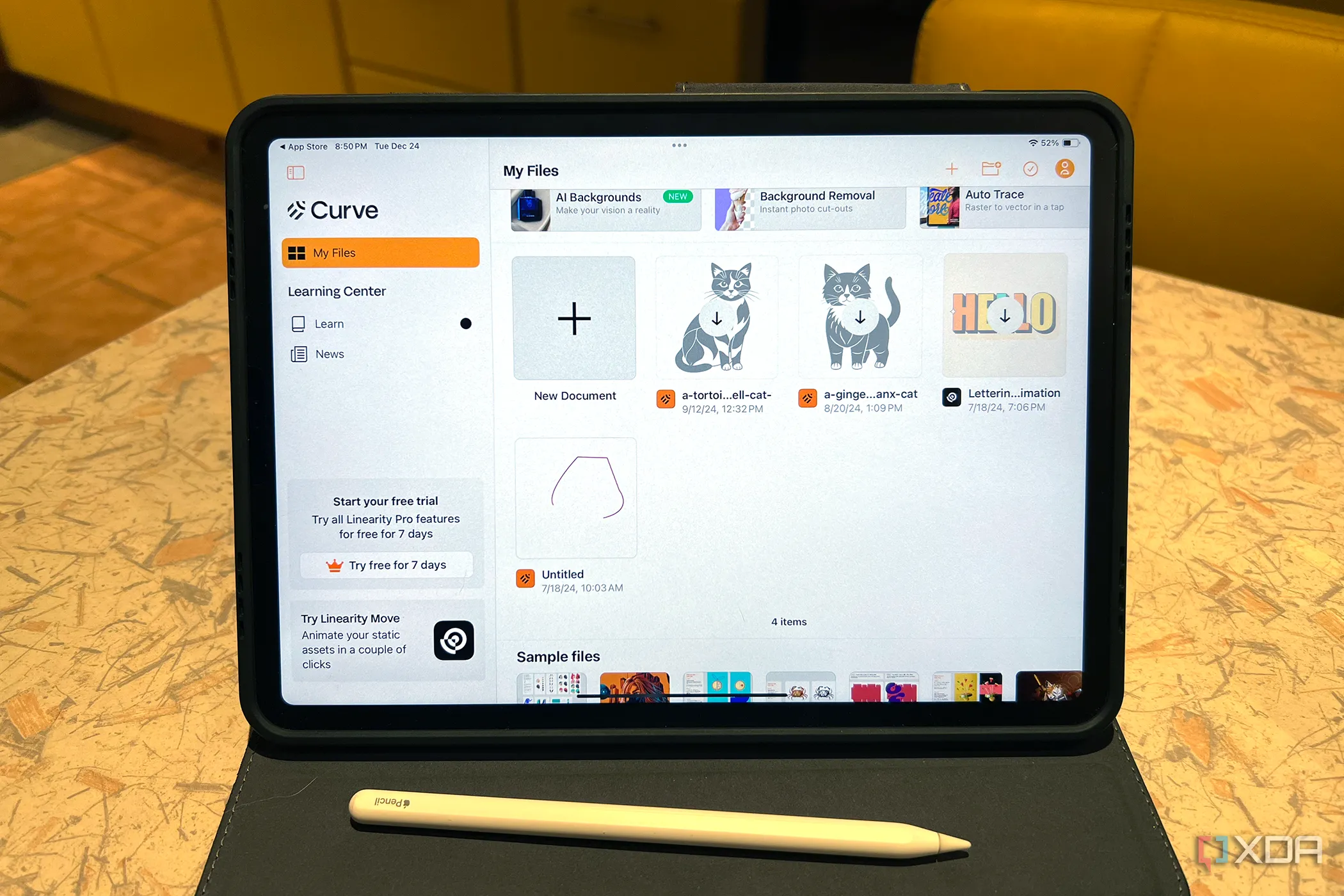 Linearity trên iPad