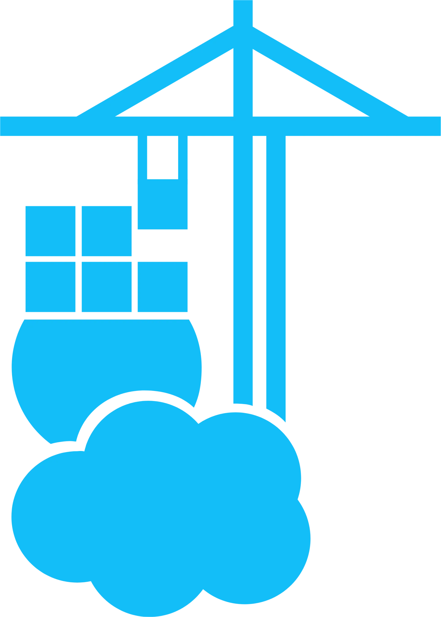 Logo chính thức của Portainer, công cụ quản lý Docker GUI phổ biến