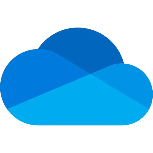 Logo dịch vụ lưu trữ đám mây Microsoft OneDrive