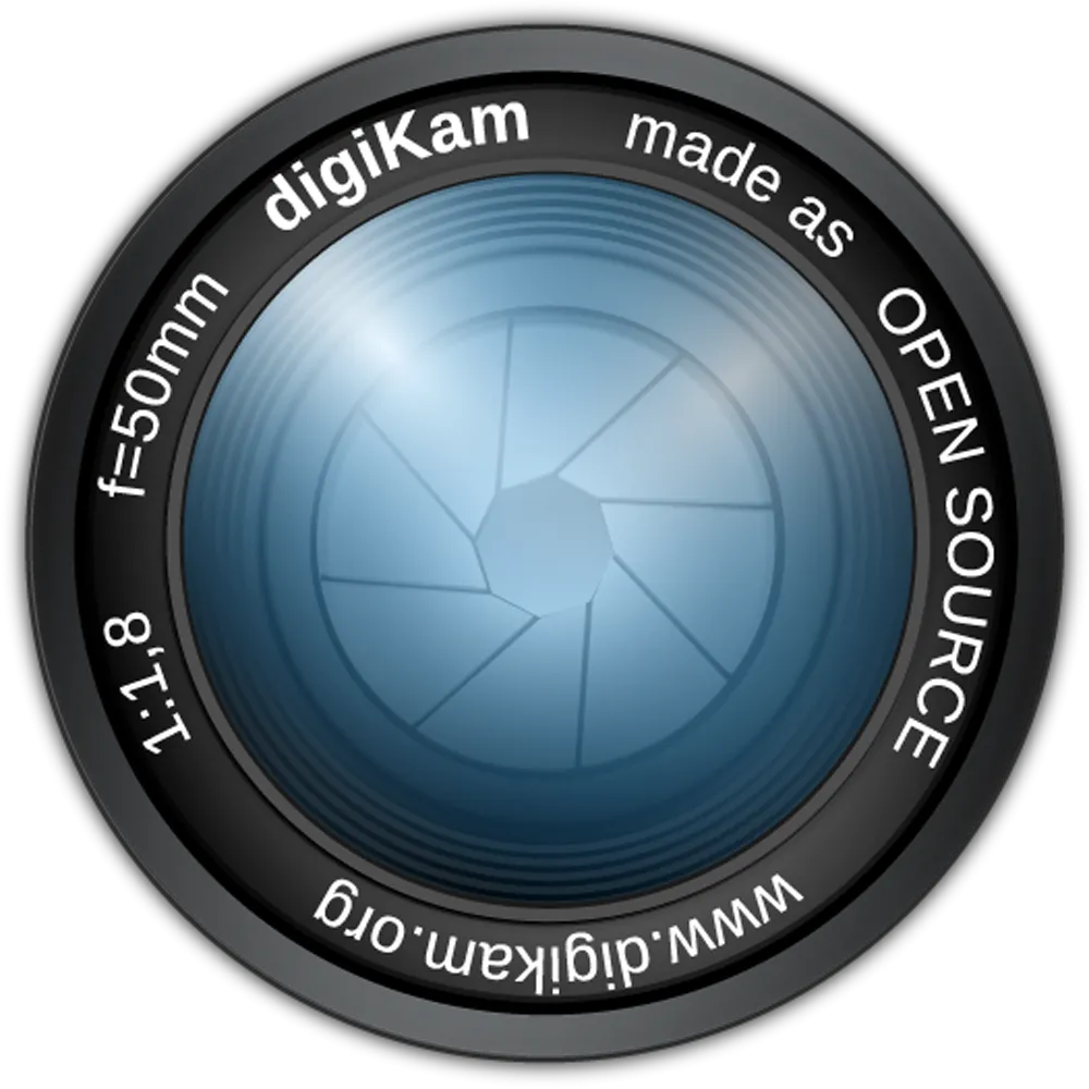 Logo DigiKam đại diện cho một giải pháp quản lý ảnh mã nguồn mở
