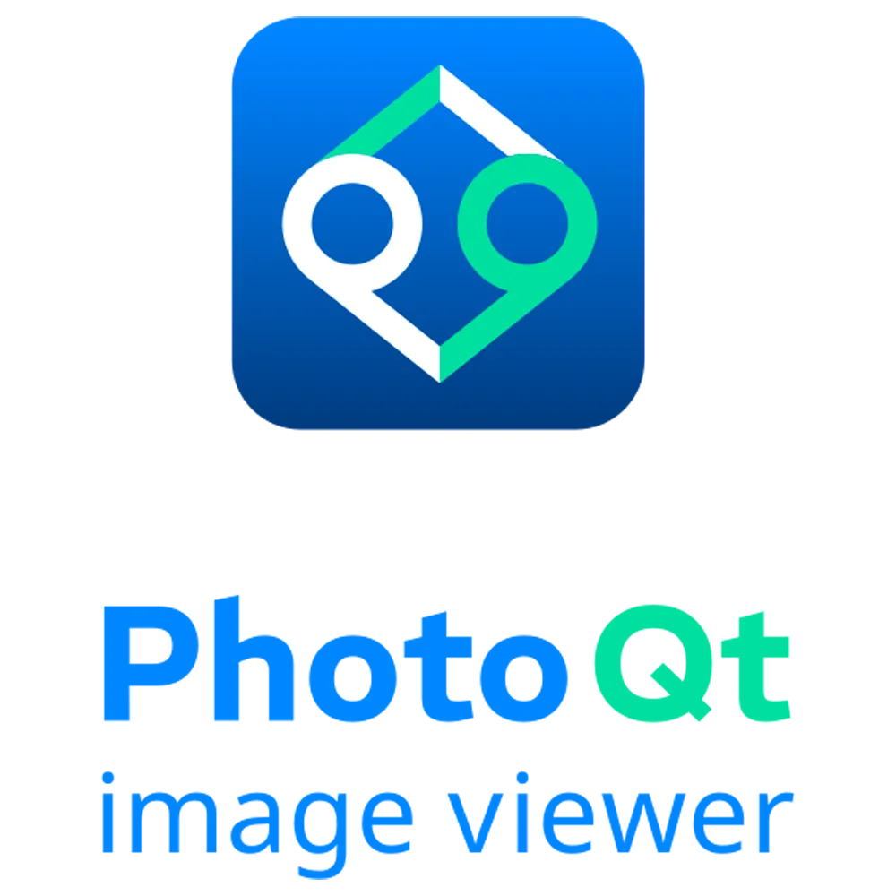 Logo PhotoQt, biểu tượng của trình xem ảnh nhẹ và hiệu quả