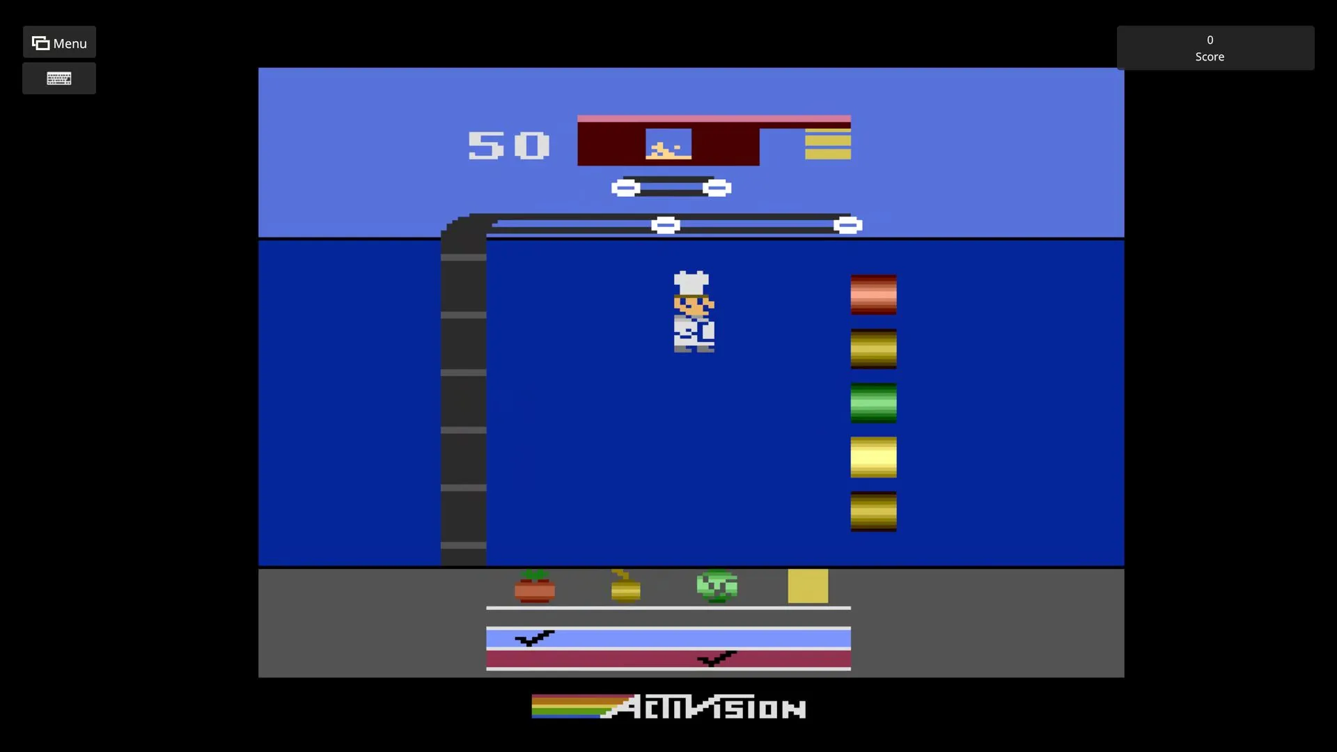 Logo Retro Classics và Activision trên màn hình Game Pass