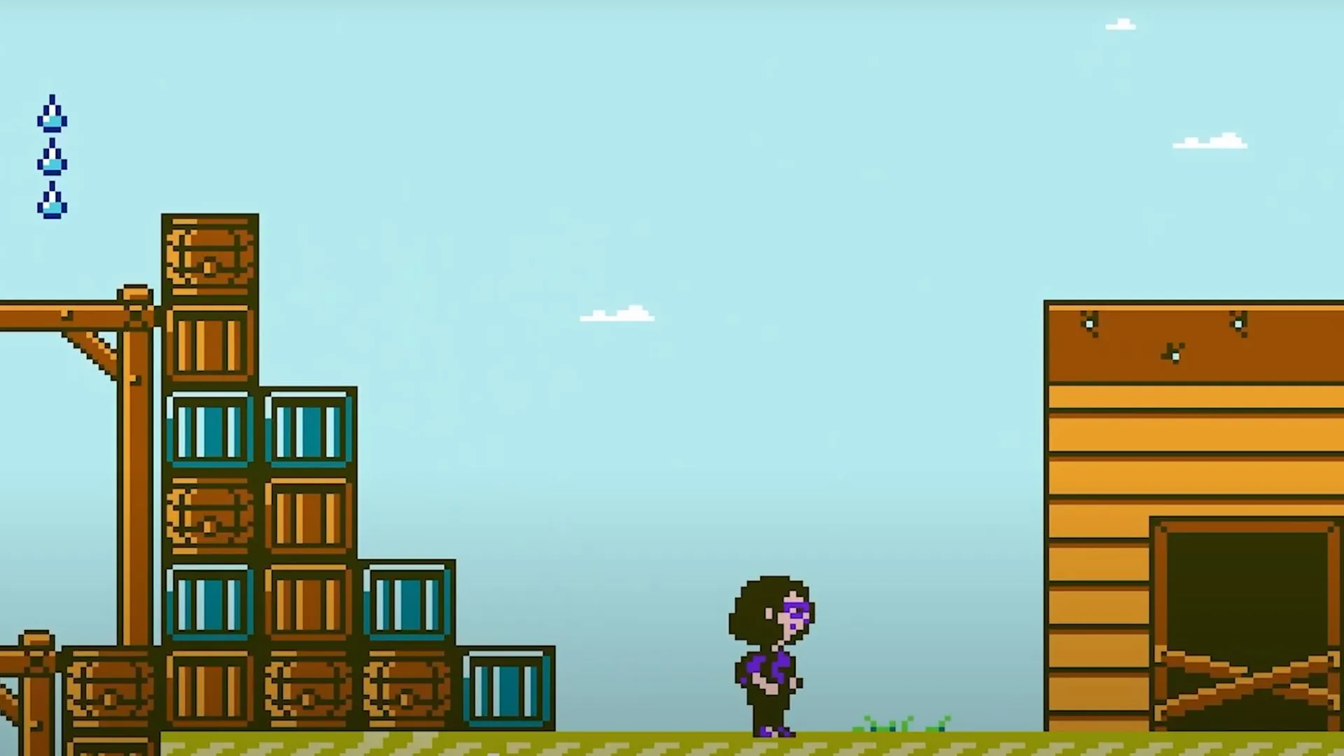 Màn chơi mới trong game phiêu lưu Echoes of the Unread trên NES với đồ họa 8-bit cổ điển