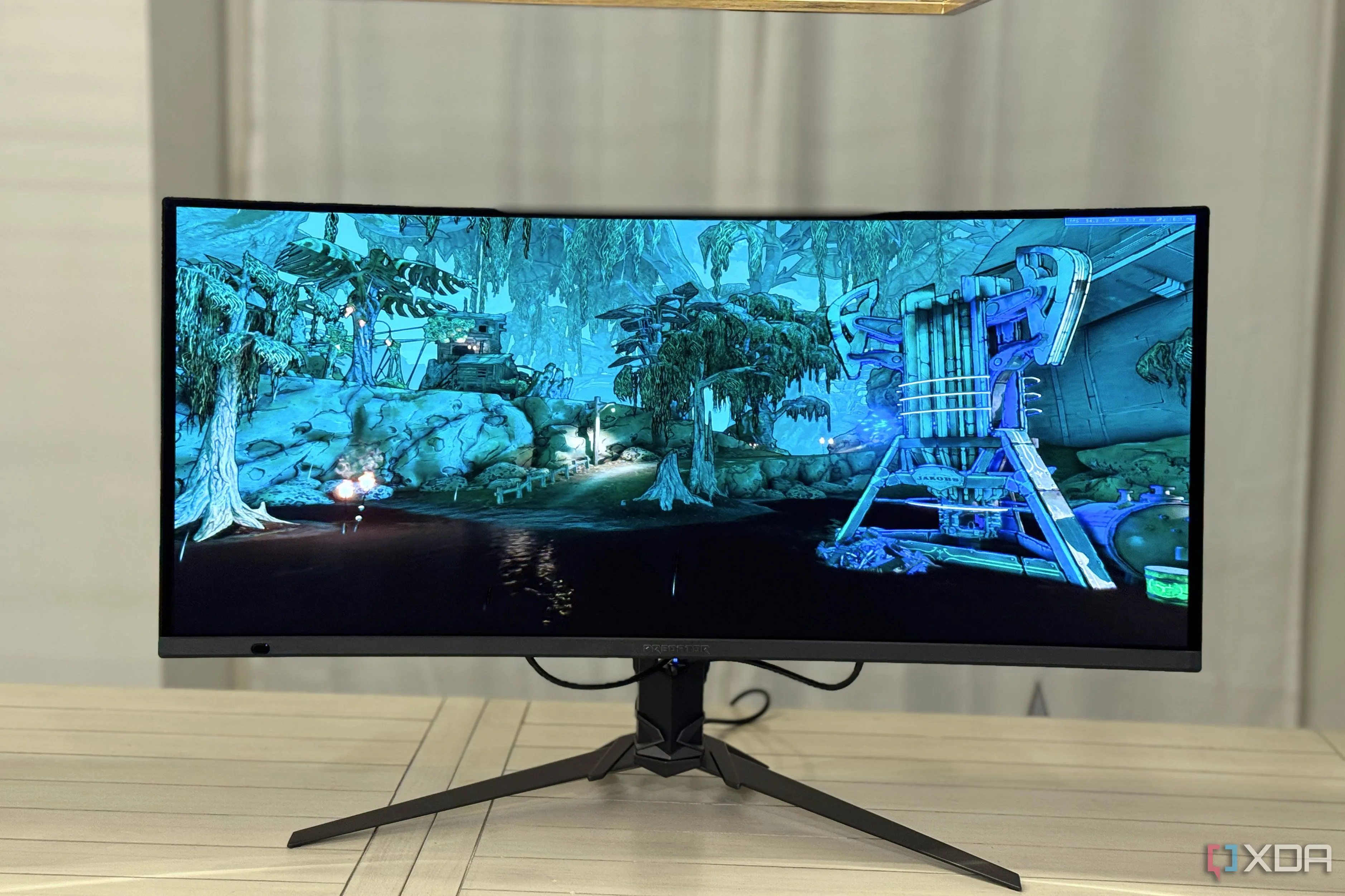 Màn hình Acer Predator hiển thị hình ảnh gameplay Borderlands 3, chuẩn bị cho Borderlands 4