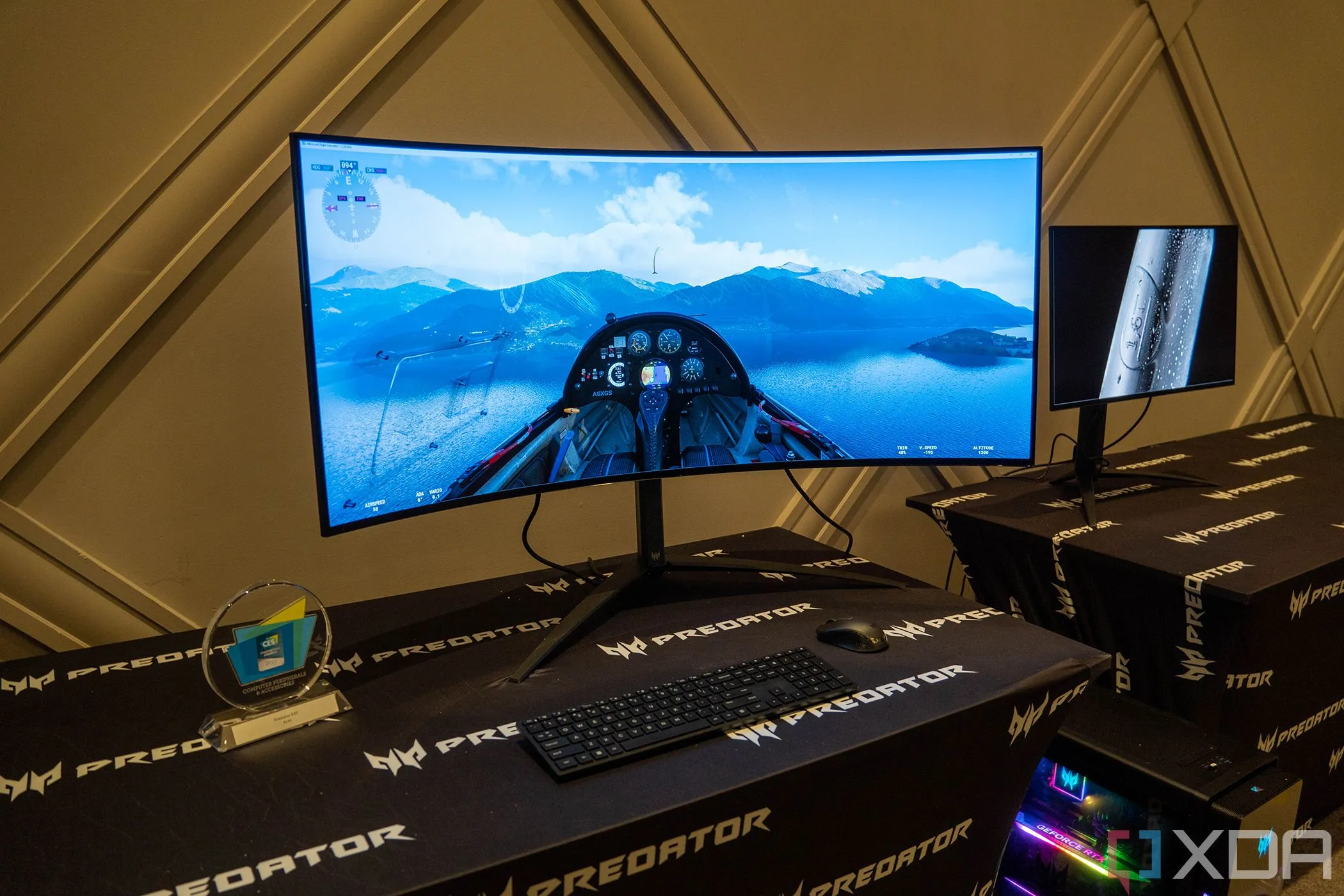 Màn hình chơi game Acer Predator X45 cong siêu rộng cho trải nghiệm tối ưu