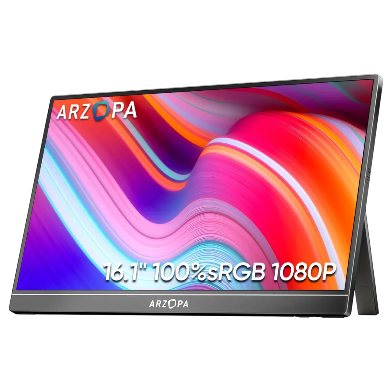 Màn hình di động Arzopa 16.1 inch hiển thị hình ảnh sắc nét, thiết kế tối ưu cho không gian làm việc di động.