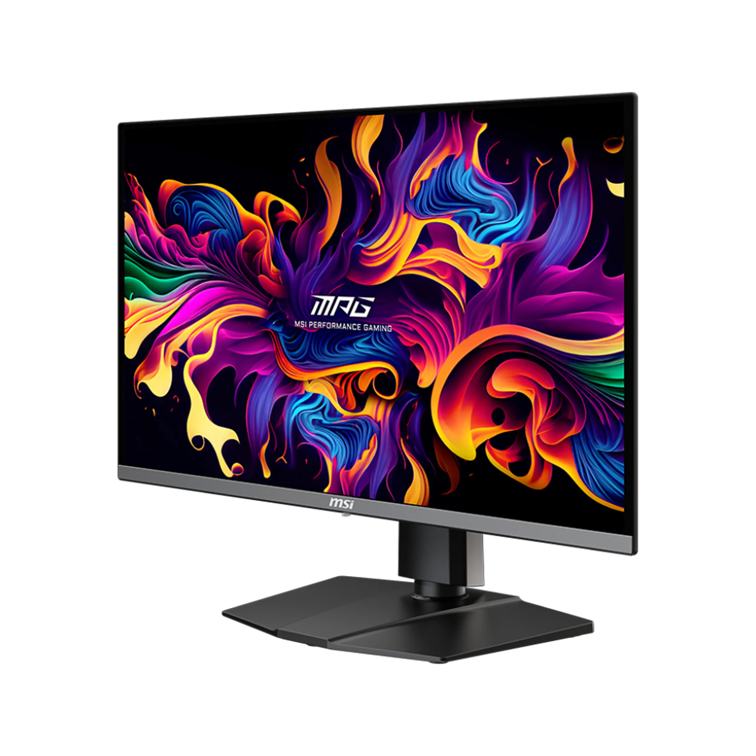 Màn hình gaming MSI MPG 272URX QD-OLED với thiết kế hiện đại, cung cấp trải nghiệm hình ảnh tuyệt vời cho người dùng.