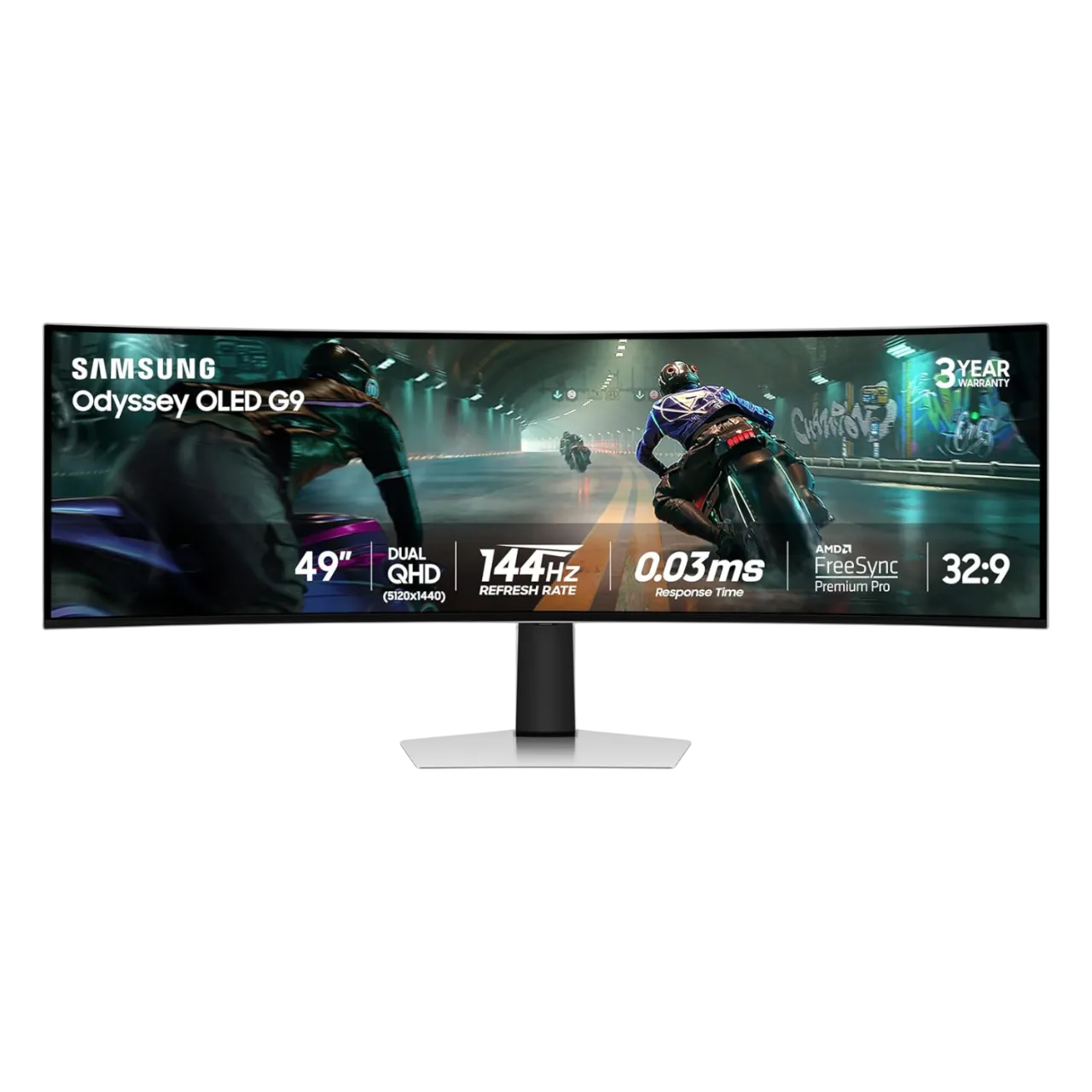 Màn hình gaming Samsung Odyssey OLED G9 (G91SD) 49 inch với công nghệ QD-OLED
