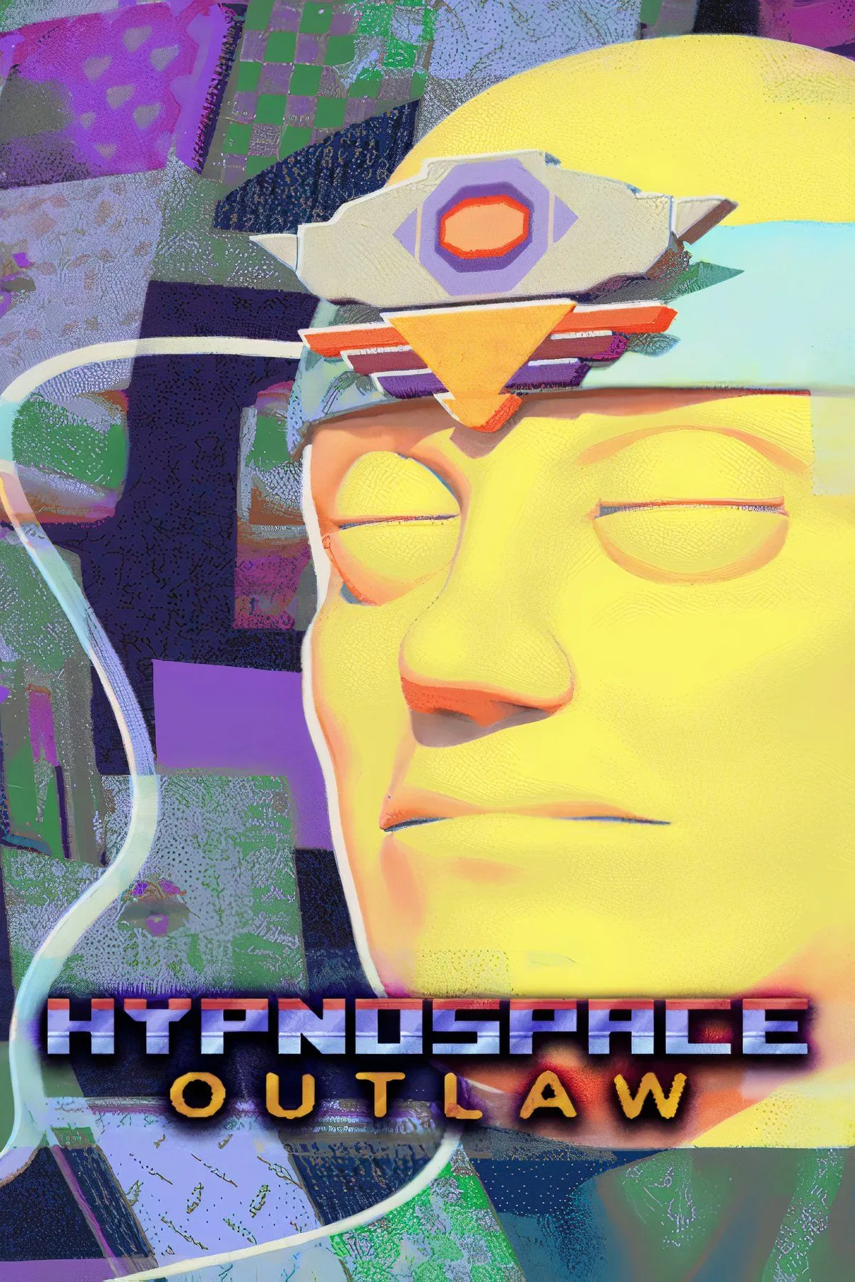 Màn hình máy tính hiển thị giao diện Hypnospace Outlaw với các trang web giả lập internet thập niên 90 và một con trỏ chuột.