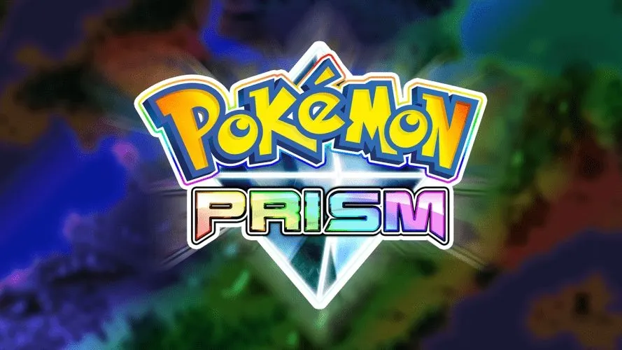 Màn hình tiêu đề ấn tượng của Pokémon Prism, một ROM hack Pokémon Crystal
