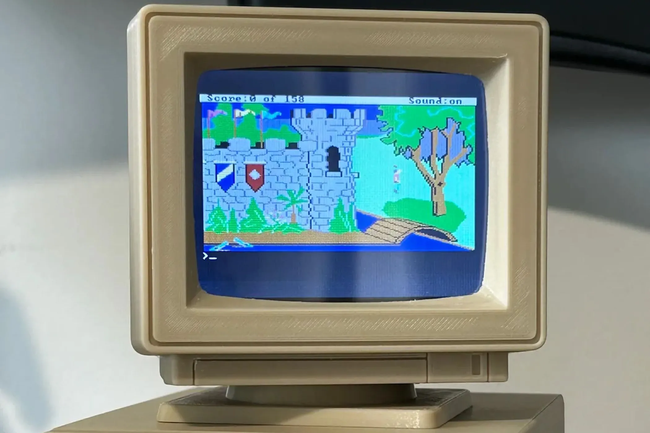 Máy tính Raspberry Pi được biến thành PC retro chuyên dụng, trình chiếu game cổ điển King, thể hiện khả năng của Lakka