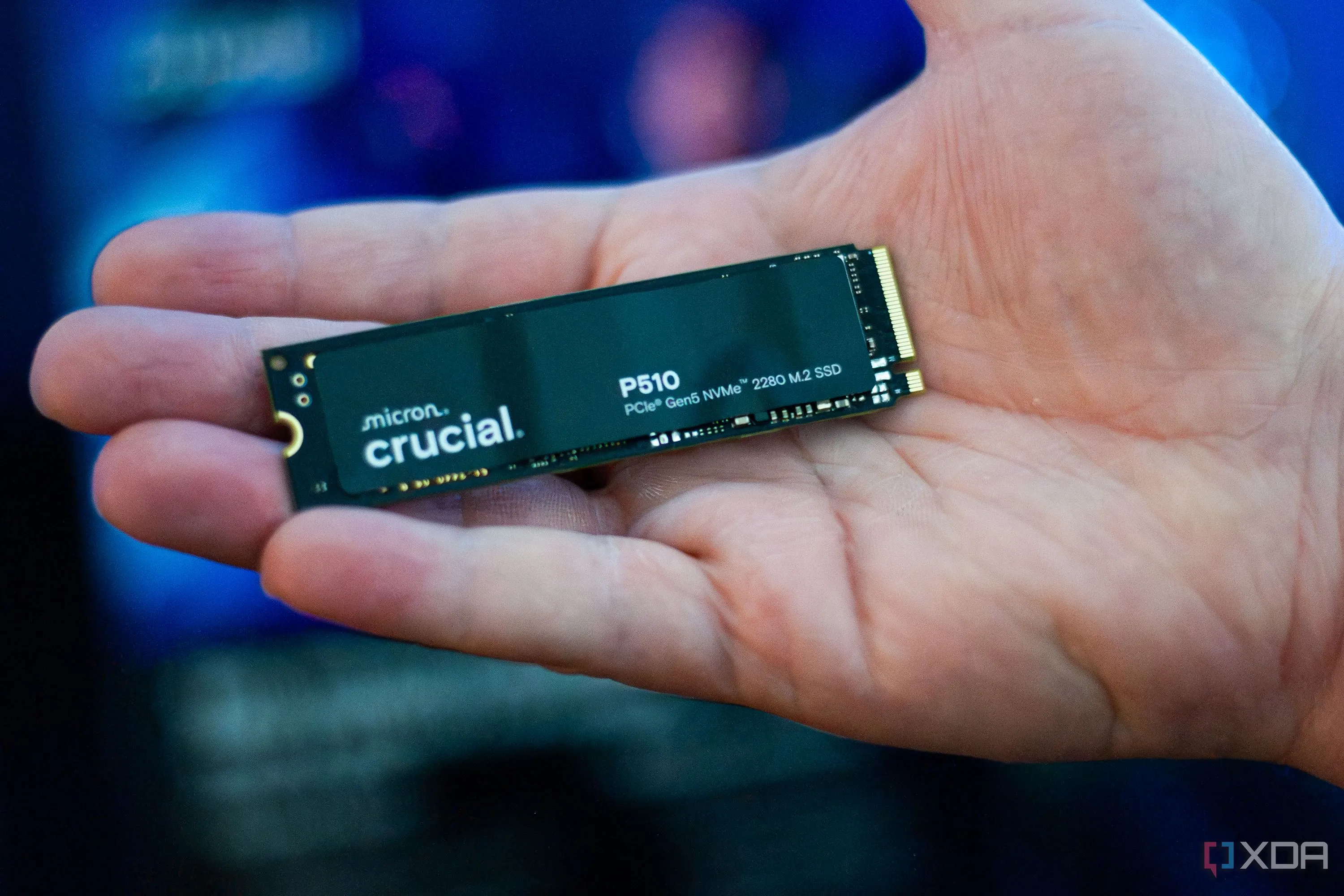 Minh họa ổ cứng SSD M.2 PCIe 5.0 thế hệ mới