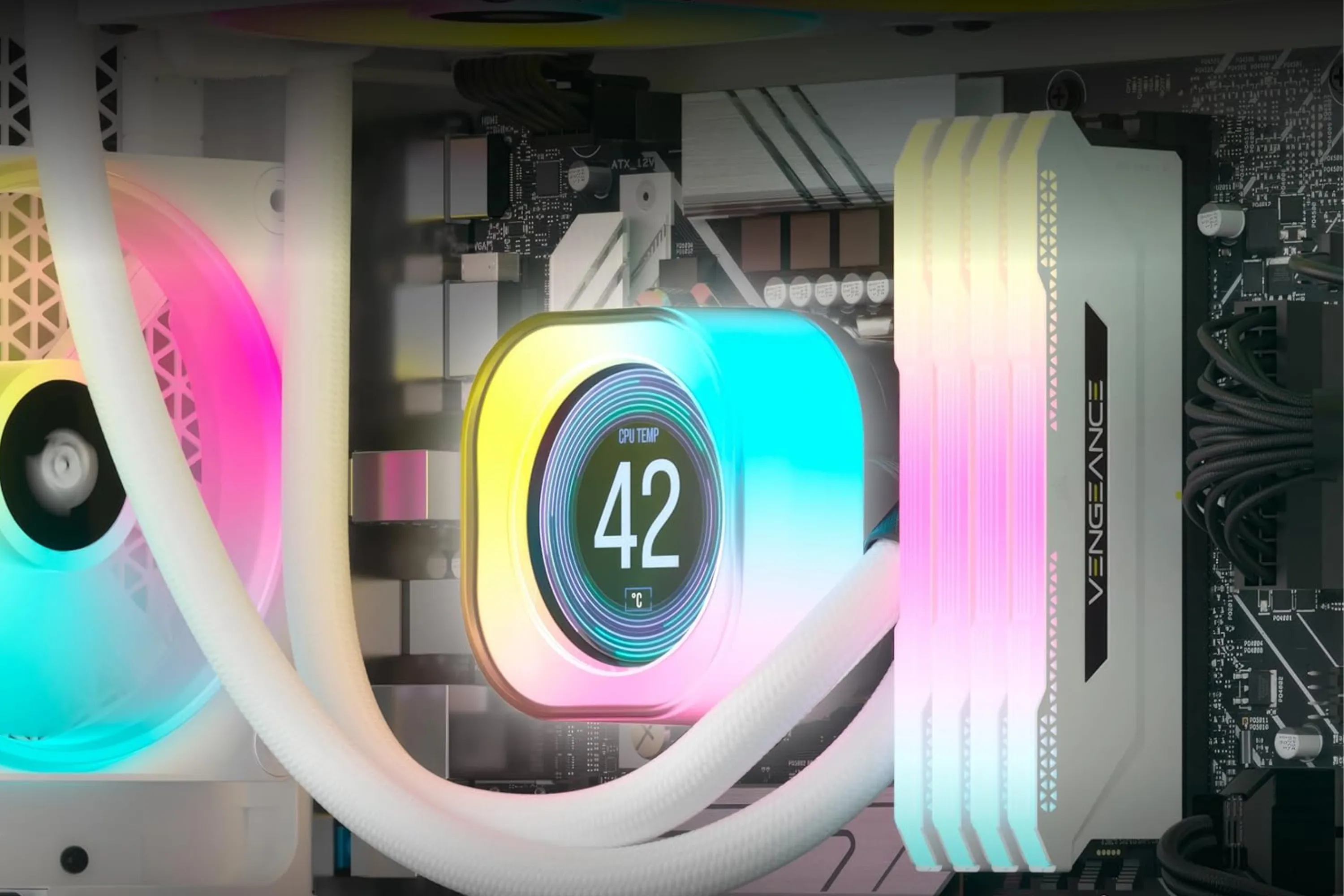 Mô-đun màn hình LCD của CORSAIR iCUE LINK AIO