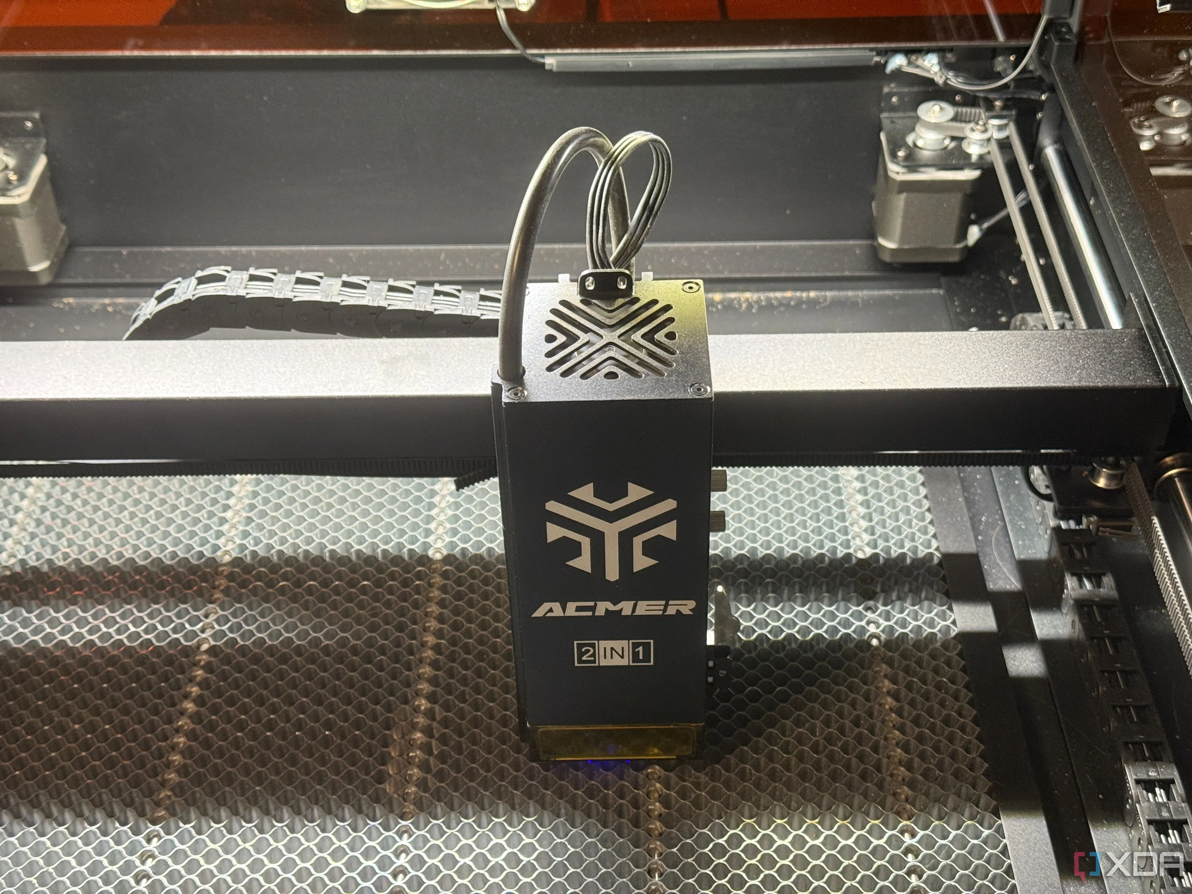 Module laser của Acmer P3 đang ở vị trí không được đặt về home sau khi khởi động lại