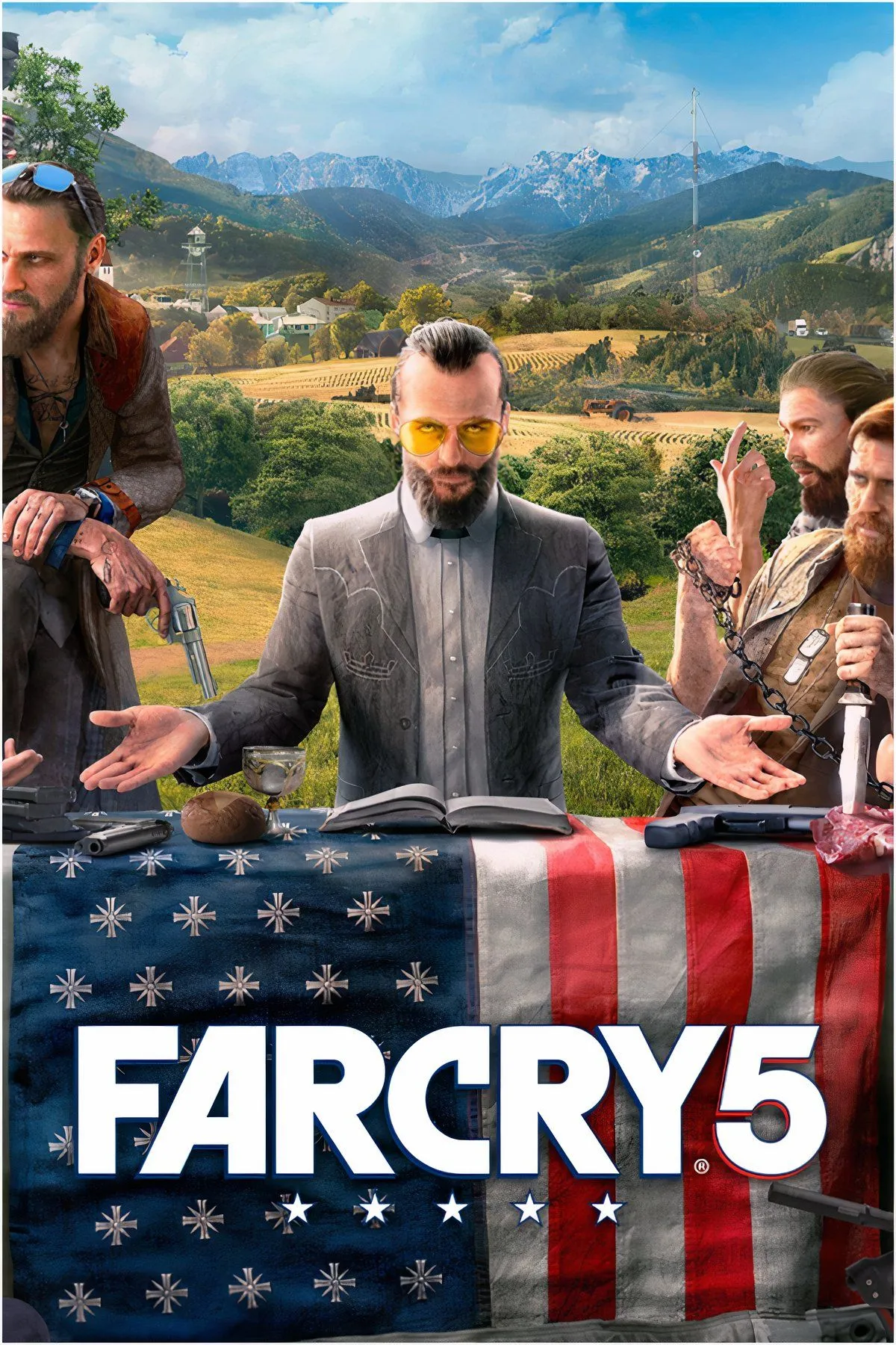 Một cảnh bị bắt cóc trong thế giới Hope County của Far Cry 5