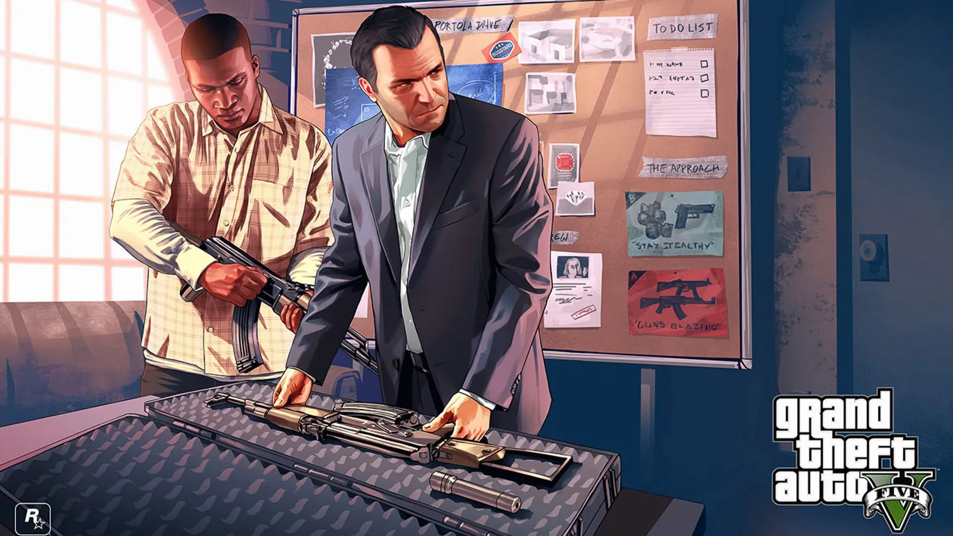 Một cảnh trong game Grand Theft Auto V, minh họa thế giới mở sống động đã giúp GTA V thống trị nền tảng livestream Twitch.