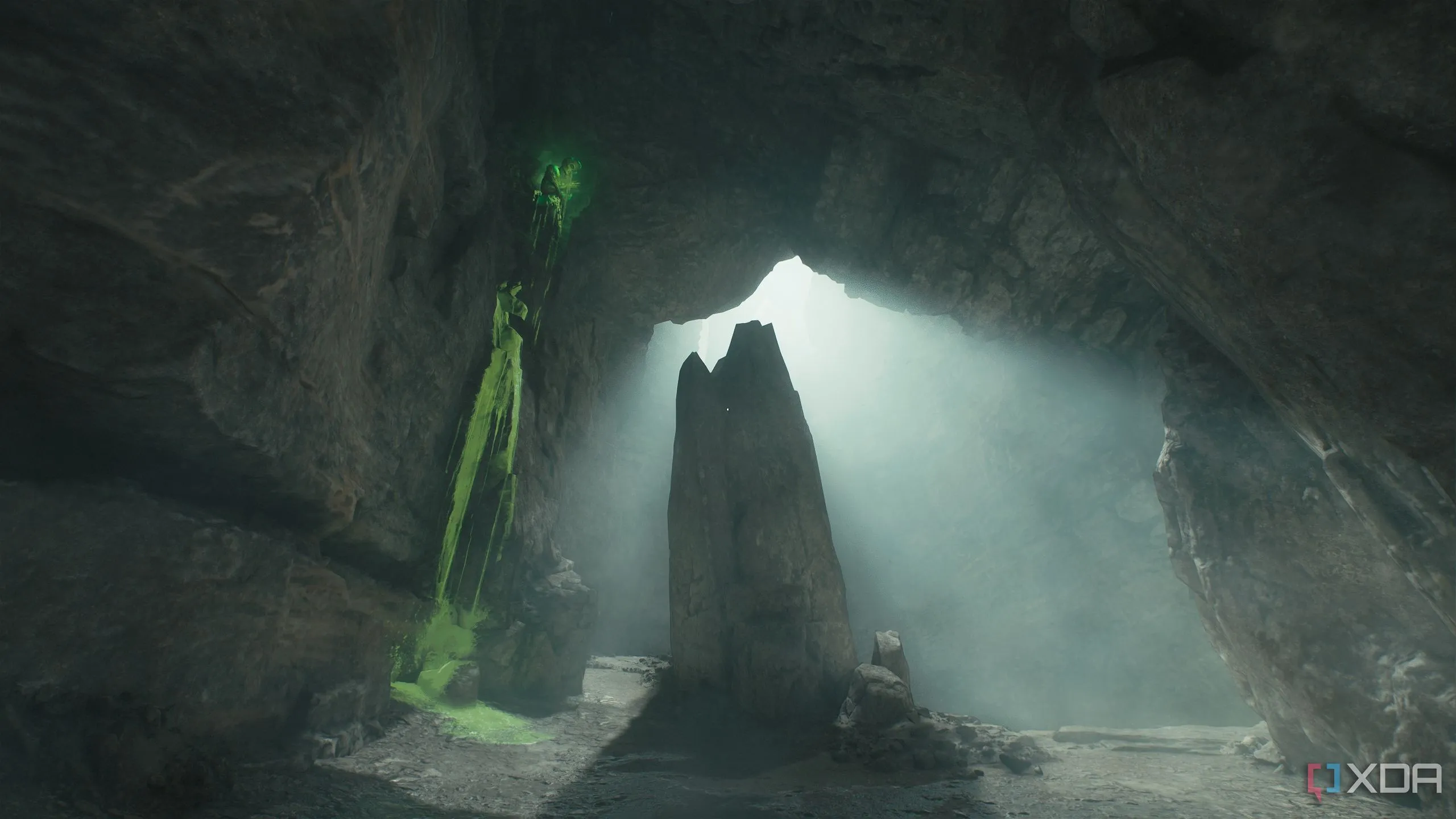 Một nút thịt xanh trong Doom: The Dark Ages.