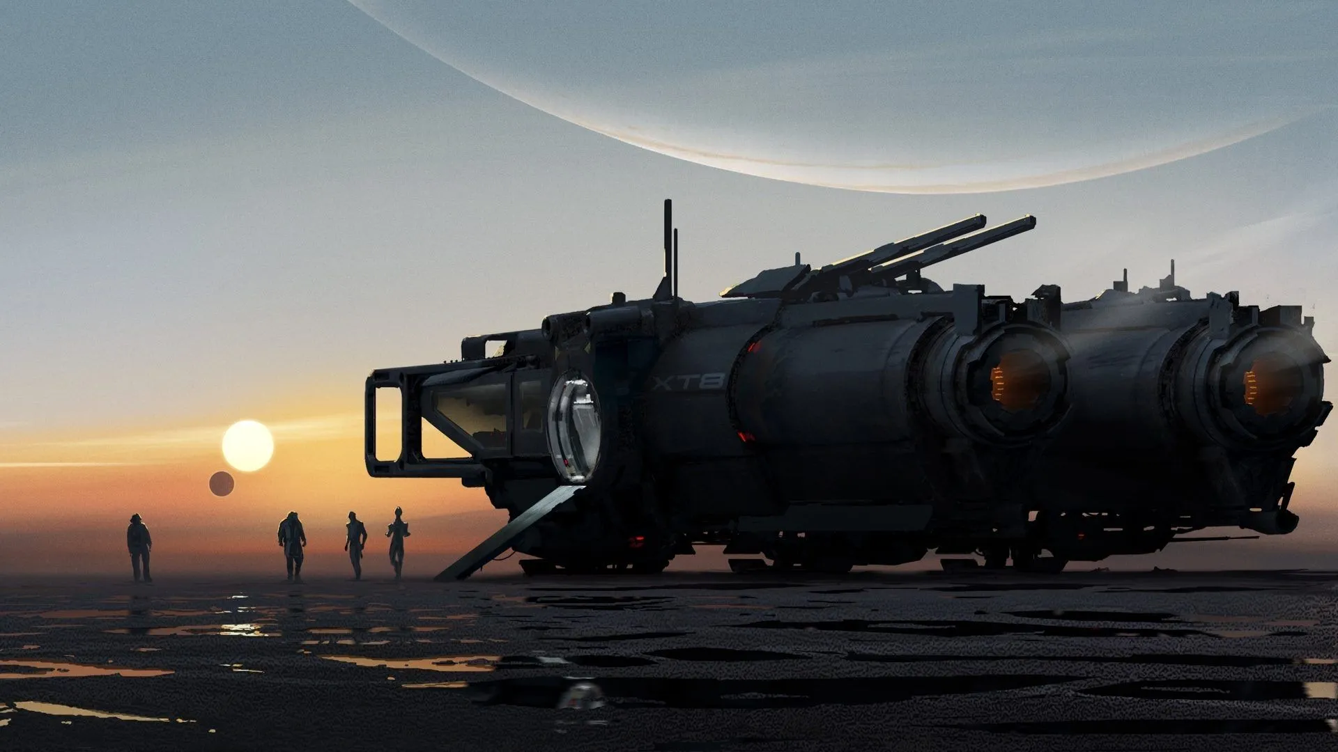 Một trong những concept art đầu tiên của Mass Effect 5 được hé lộ tại N7 Day 2020