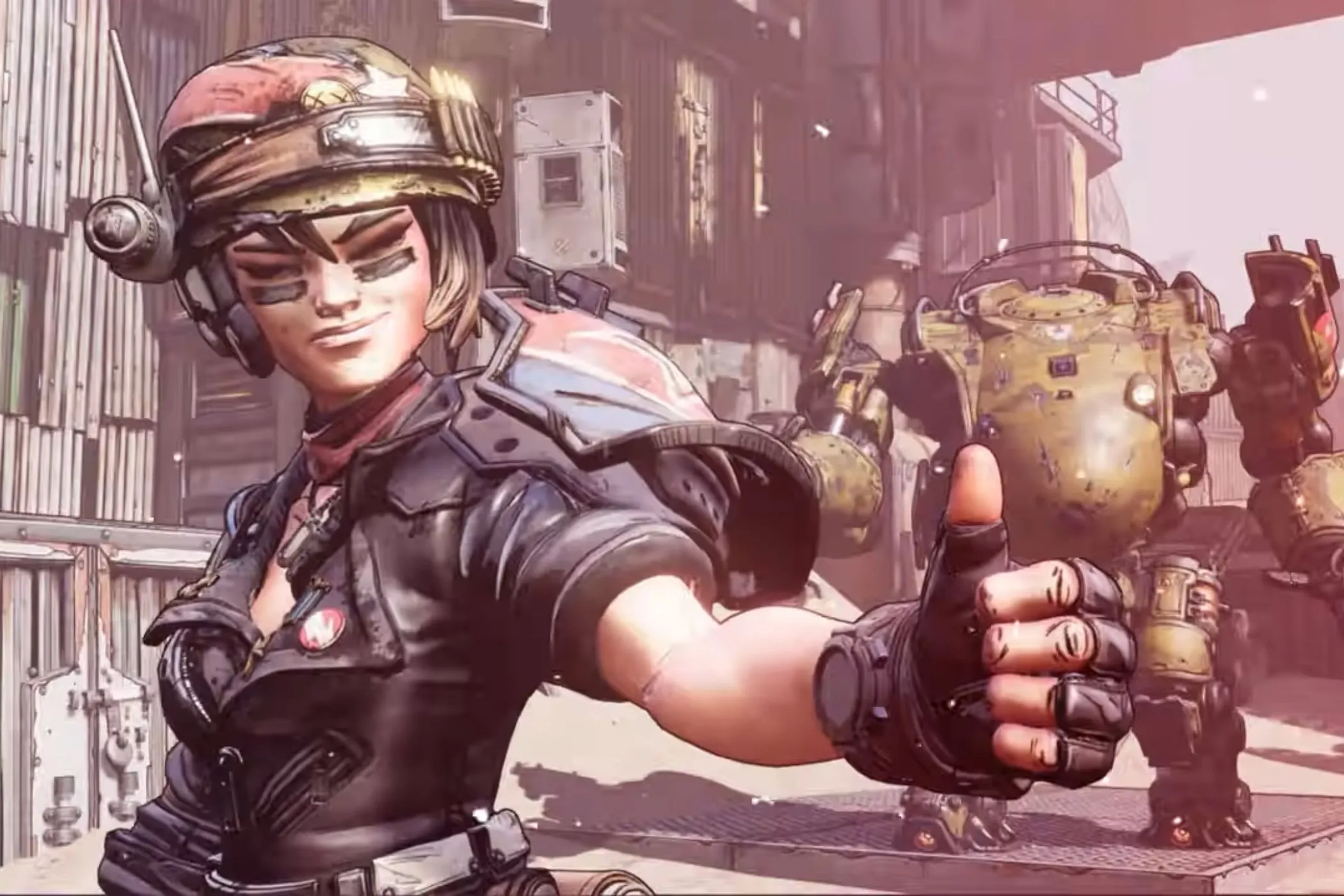 Moze Borderlands 3 giơ ngón cái chào mừng lên Xbox Game Pass