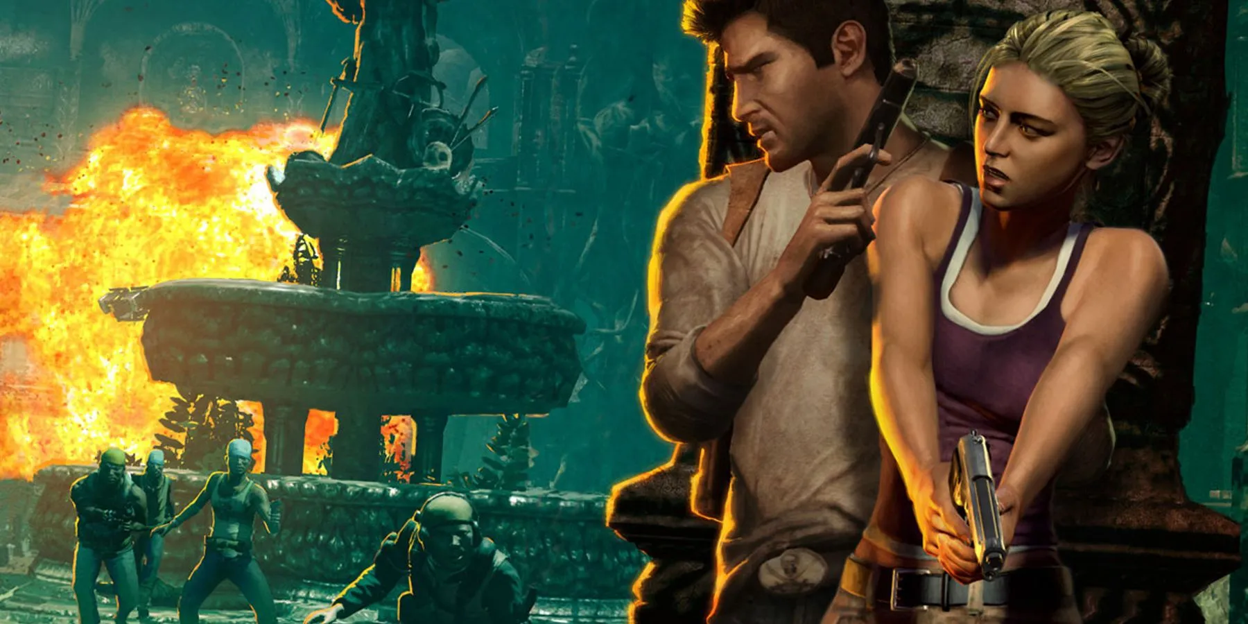 Nathan Drake trong Uncharted Drake's Fortune, khai sinh dòng game hành động phiêu lưu kinh điển.
