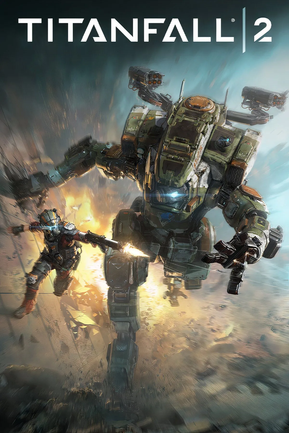 Người lính chiến đấu cùng Titan trong game bắn súng Titanfall 2 đầy kịch tính