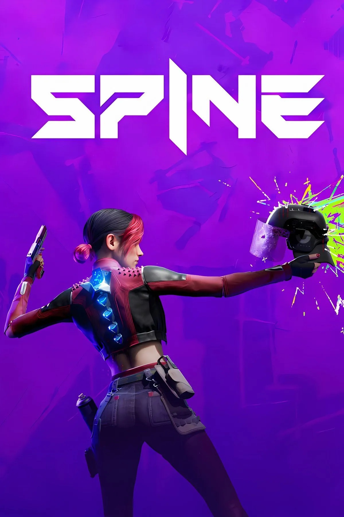 Nhân vật chính của game SPINE thực hiện động tác Gun Fu đầy phong cách