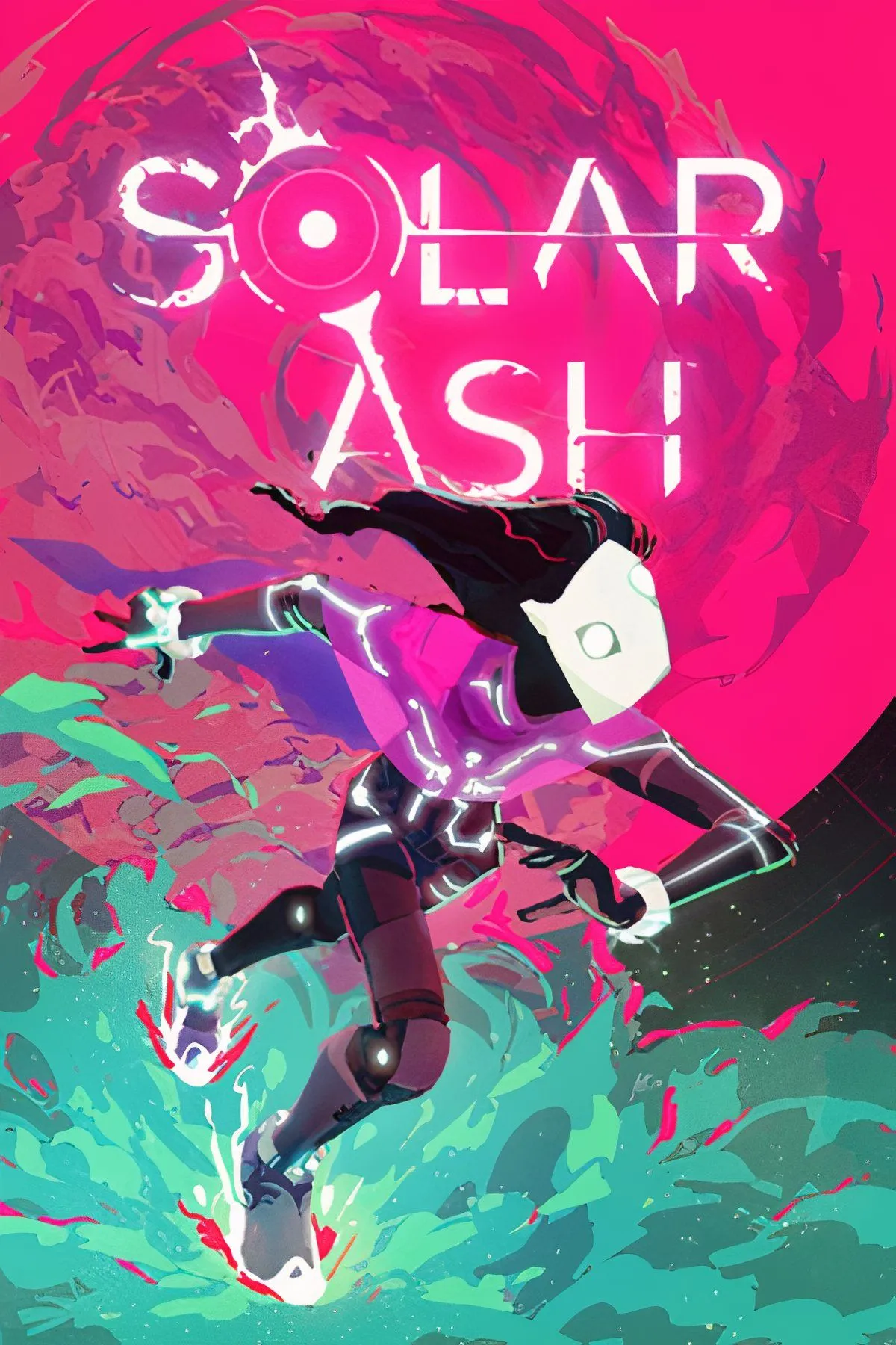 Nhân vật Ray lướt qua môi trường vũ trụ độc đáo trong game platformer 3D Solar Ash