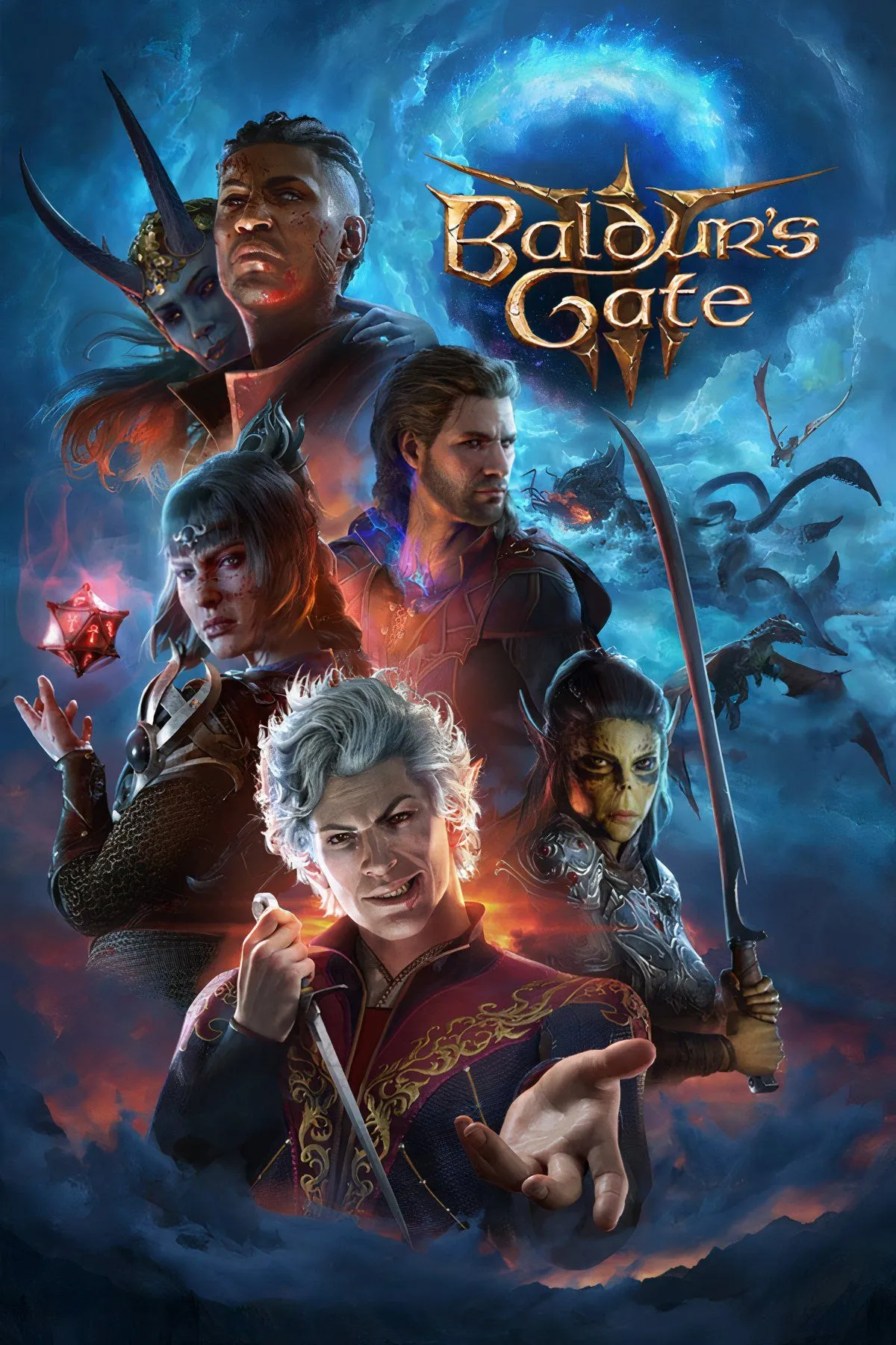 Nhóm phiêu lưu chuẩn bị chiến đấu trong Baldur's Gate 3