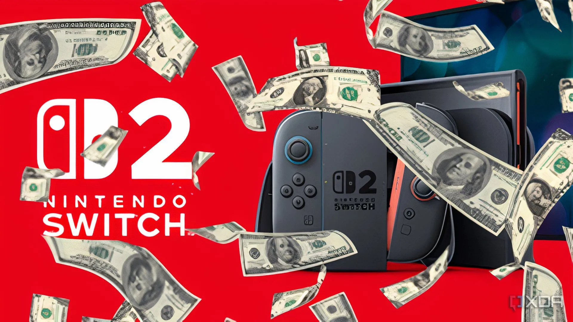 Nintendo Switch 2 được bao phủ bởi tiền vì giá console đắt đỏ