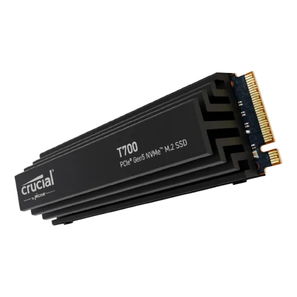 Ổ cứng SSD Crucial T700 PCIe Gen5 NVMe, minh họa cho việc sử dụng DRAM cache hiệu quả