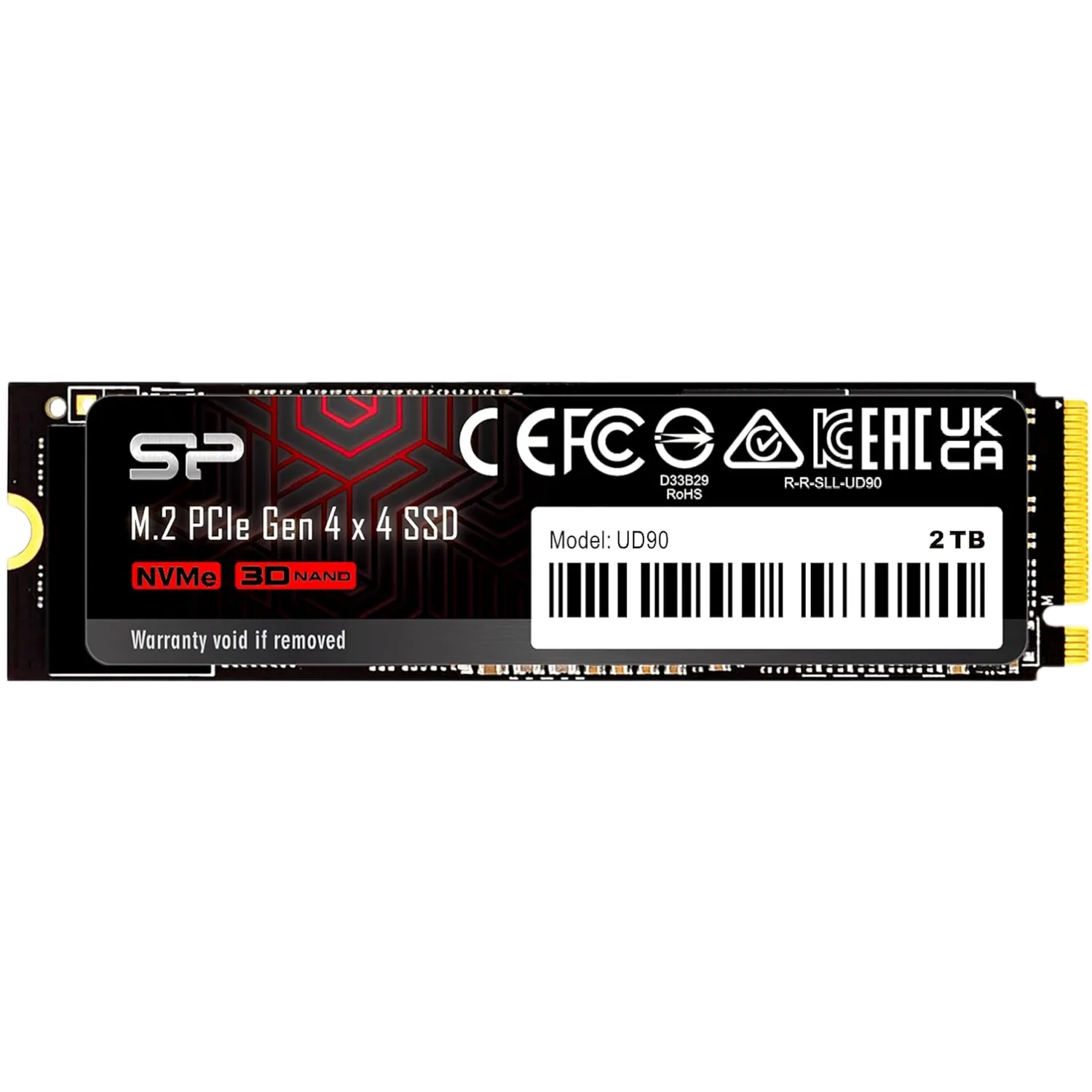 Ổ cứng SSD NVMe Silicon Power UD90 2TB Gen4 hiệu năng cao