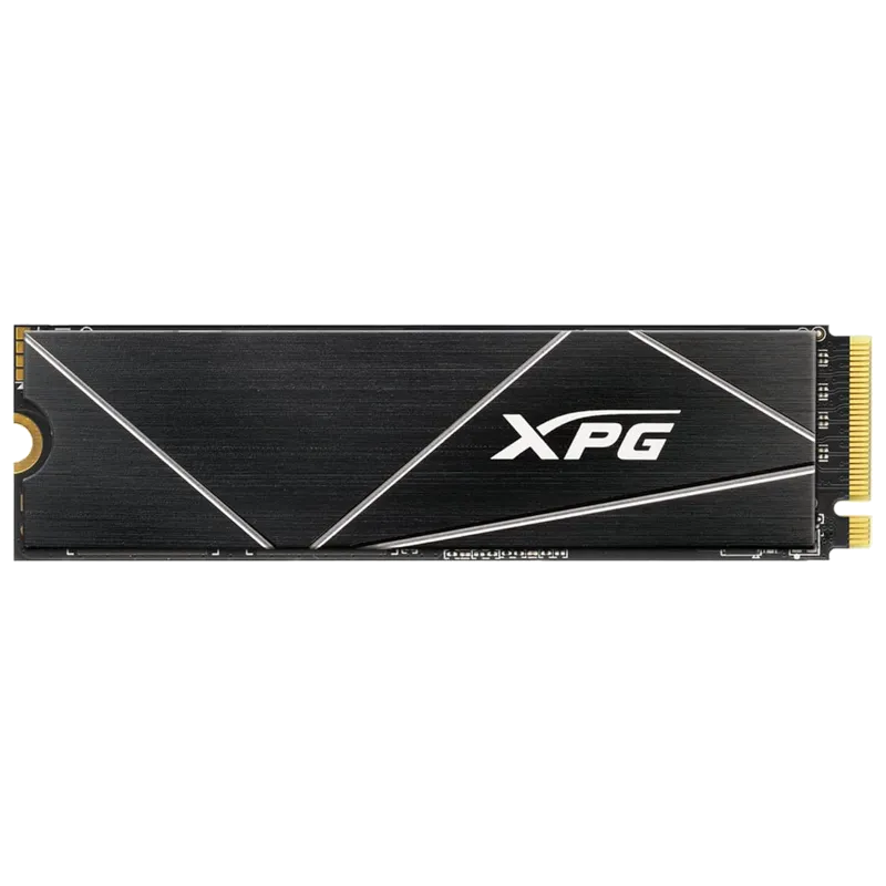 Ổ cứng SSD XPG GAMMIX S70 Blade với tản nhiệt, minh họa cho việc đánh giá tốc độ thực tế và chỉ số TBW khi mua