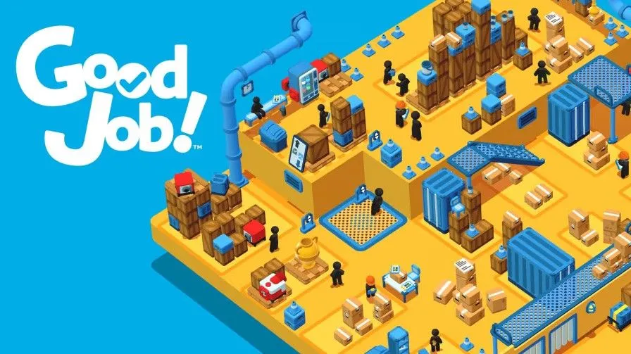 Poster game Good Job! trên Nintendo Switch, tựa game co-op vui nhộn