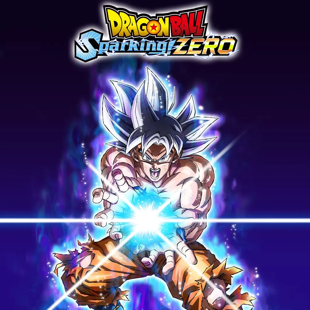 Sản phẩm game Dragon Ball: Sparking! Zero, hiển thị các nhân vật Dragon Ball nổi tiếng đang chiến đấu