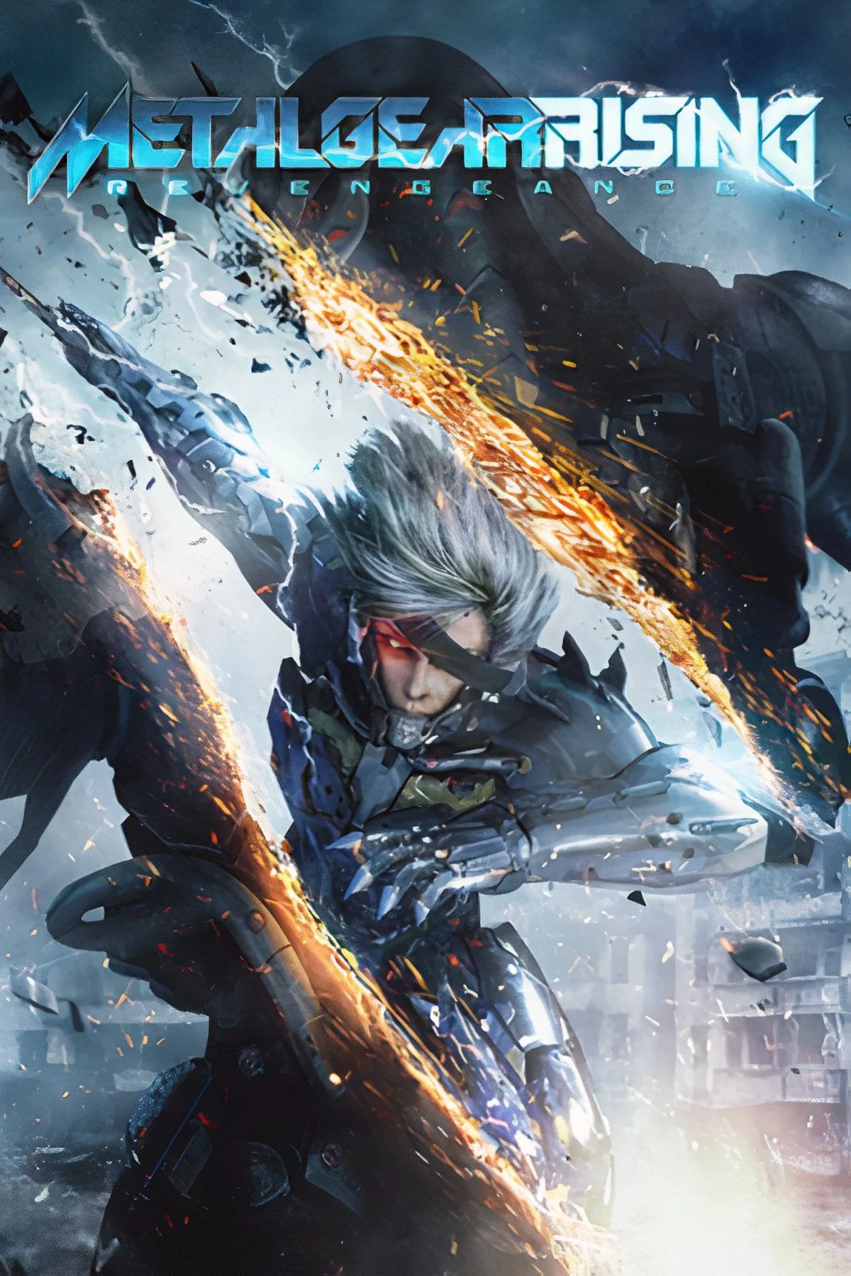 Senator Armstrong với sức mạnh nanomachine trong Metal Gear Rising: Revengeance, một trận đấu trùm đầy kịch tính