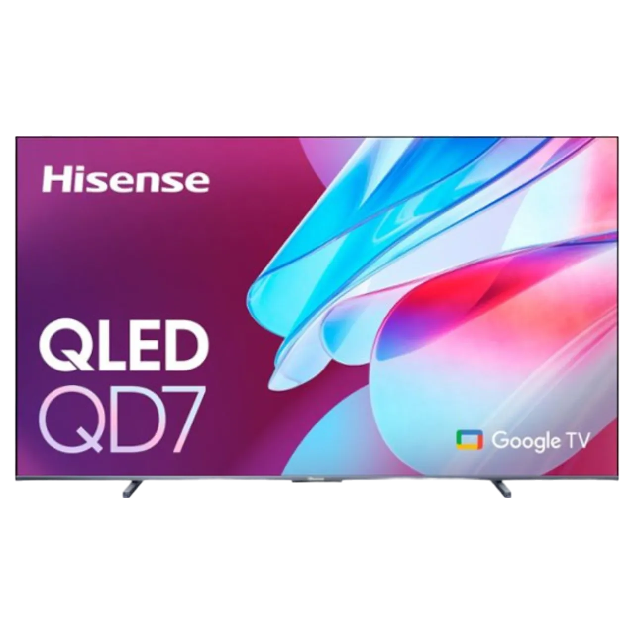 Smart TV Hisense QD7 Series QLED 4K UHD với viền màn hình mỏng, mang lại trải nghiệm xem đắm chìm