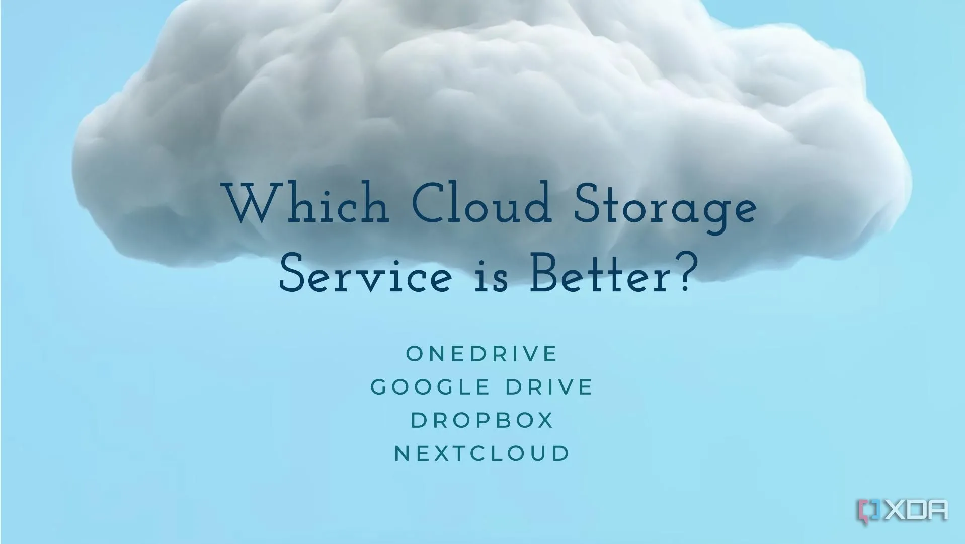 So sánh các dịch vụ lưu trữ đám mây hàng đầu như Google Drive, OneDrive và Nextcloud