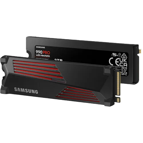 SSD Samsung 990 Pro tích hợp sẵn tản nhiệt cho hiệu suất tối ưu