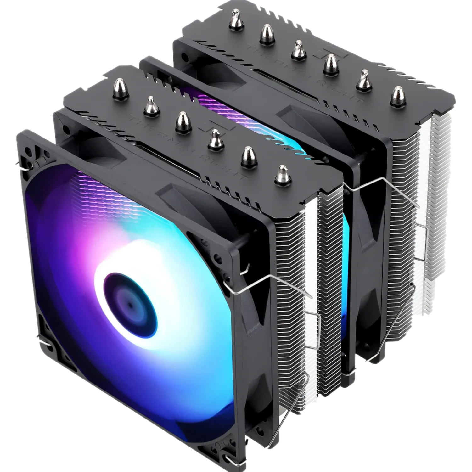 Tản nhiệt khí Thermalright Peerless Assassin 120 SE ARGB màu trắng, minh chứng cho thiết kế đẹp mắt.