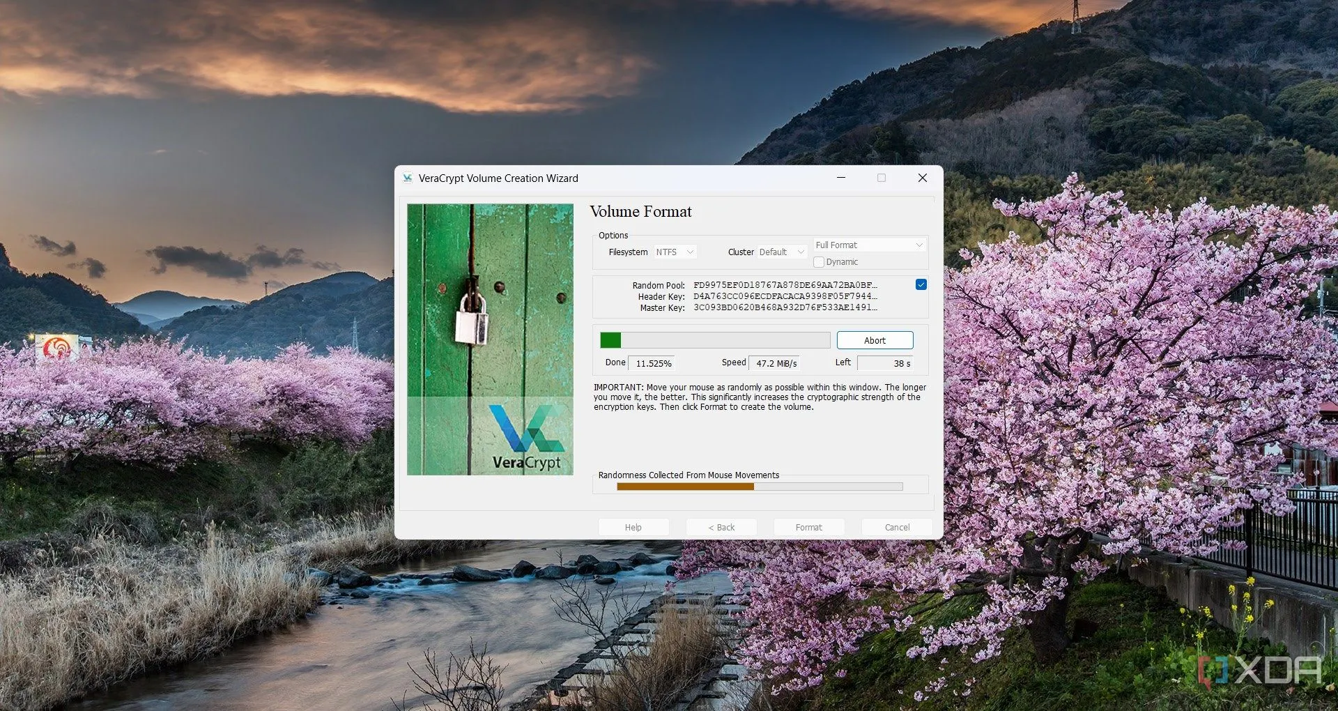 Tạo và định dạng volume mới bằng phần mềm VeraCrypt