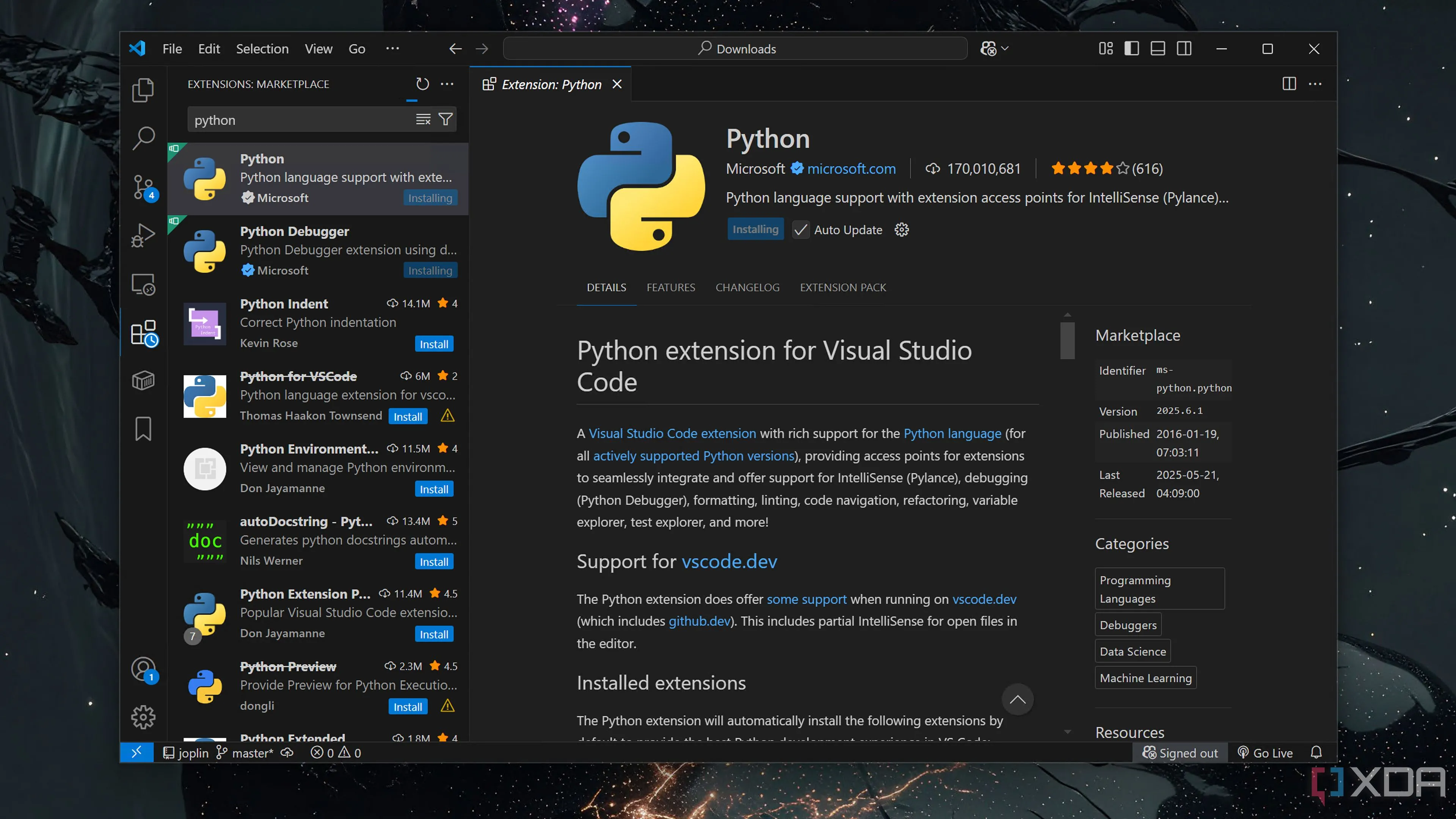 Thêm Python vào VS Code