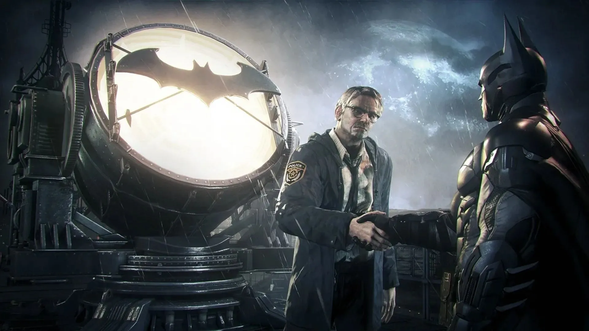 Thiết kế cảnh quan u ám của Gotham City trong Batman: Arkham Knight, phản ánh đúng tinh thần truyện tranh