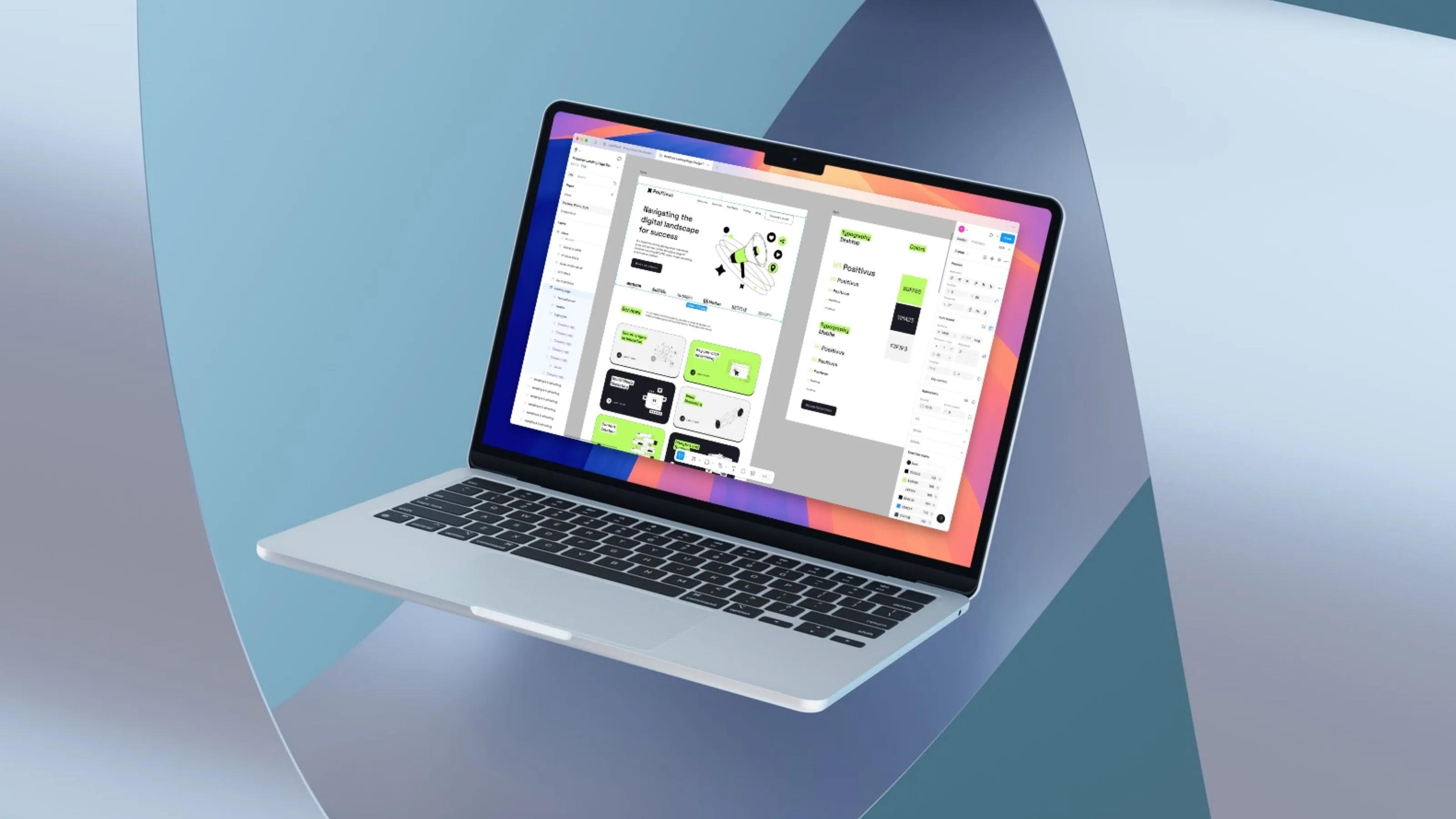 Thiết kế prototype website chuyên nghiệp bằng Figma, minh họa khả năng của công cụ