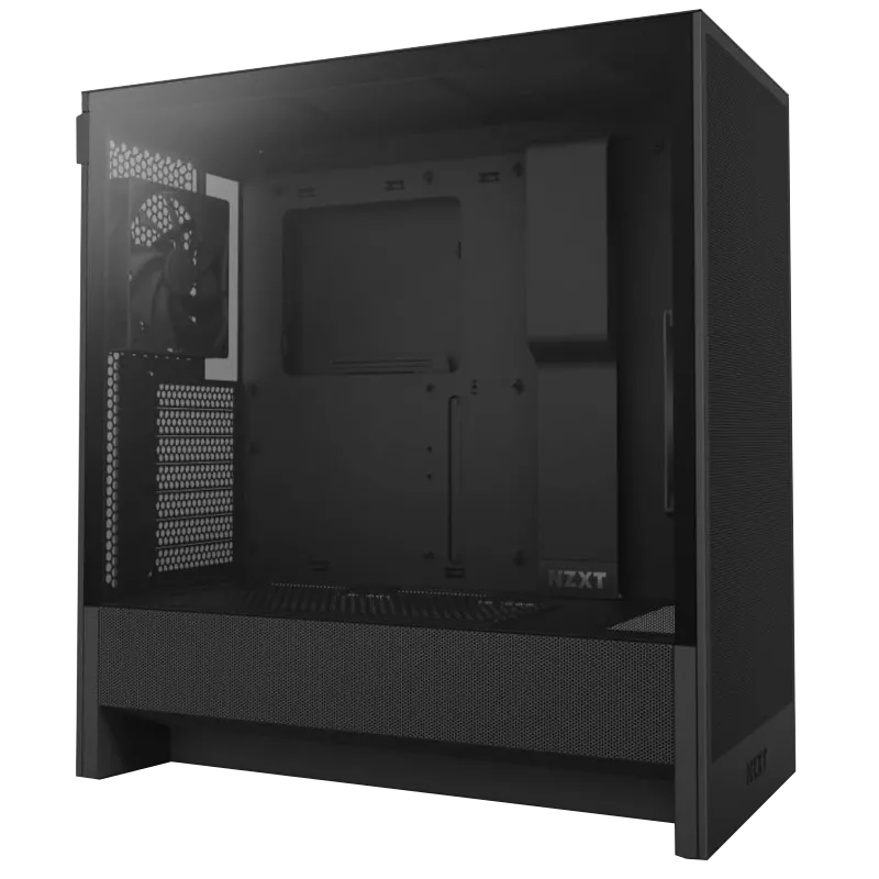 Thùng máy NZXT H5 Flow (2024) với thiết kế lưới giúp tối ưu luồng khí và giảm nhiệt độ PC.